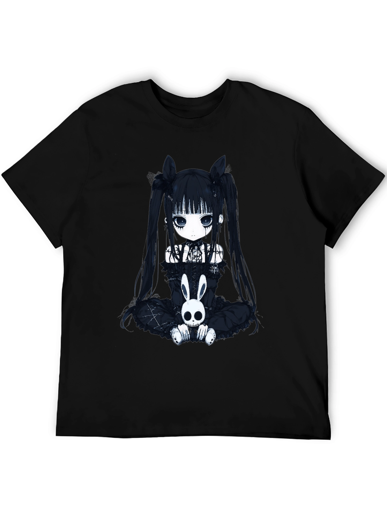Gothic Anime Girl T-Shirt - 5