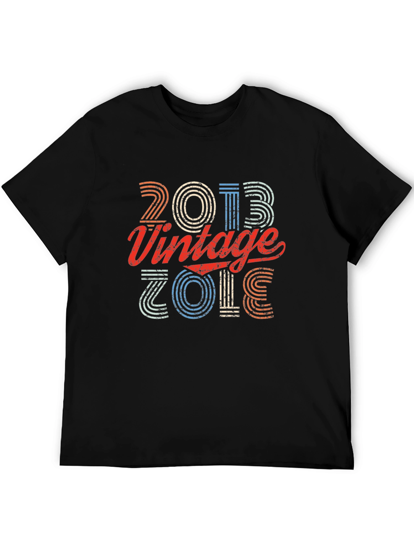 Vintage 2013 Graphic T-Shirt - Retro Birthday Tee - 5