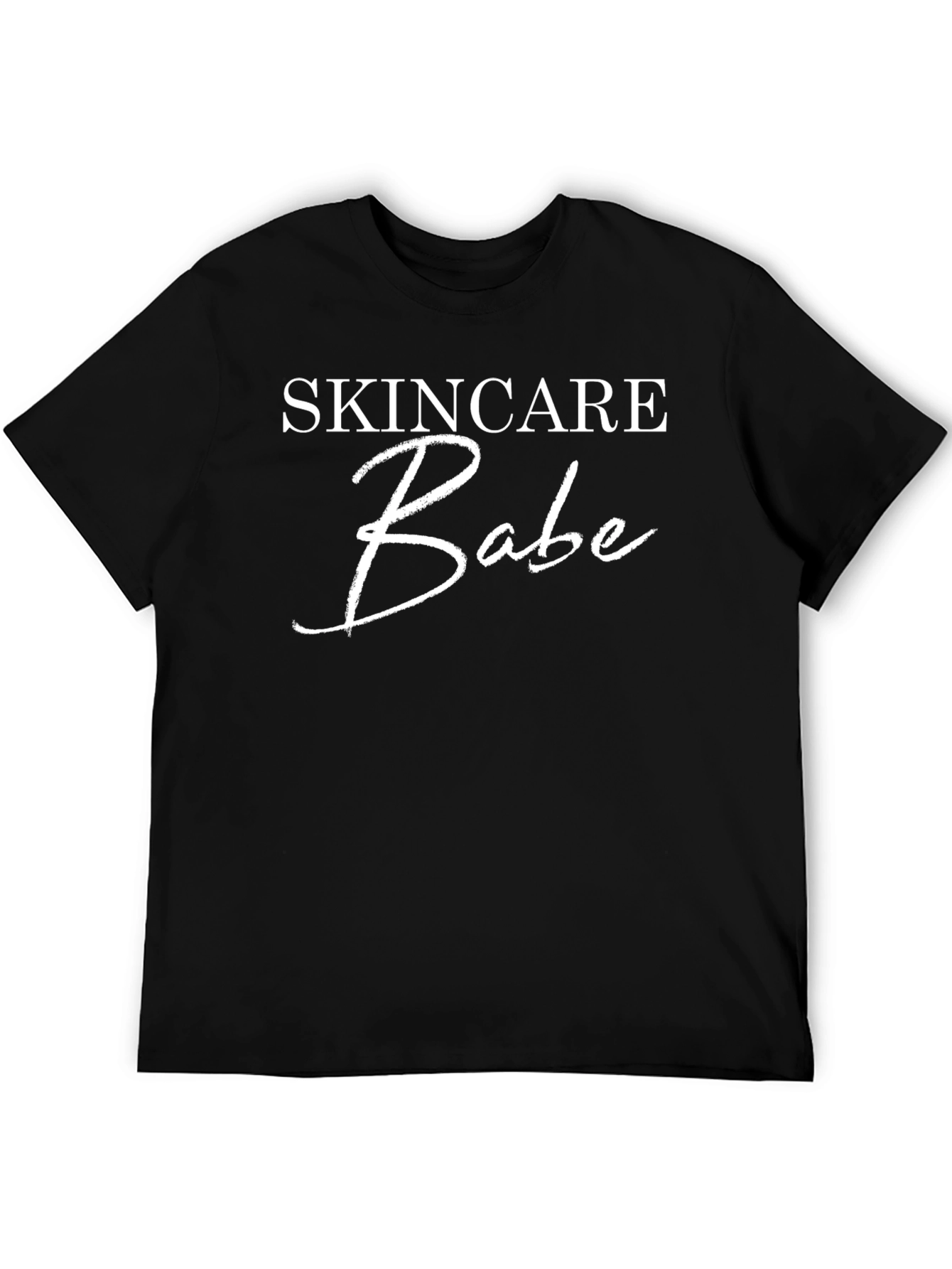 Black Skincare Babe T-Shirt - Stylish & Comfortable view 5