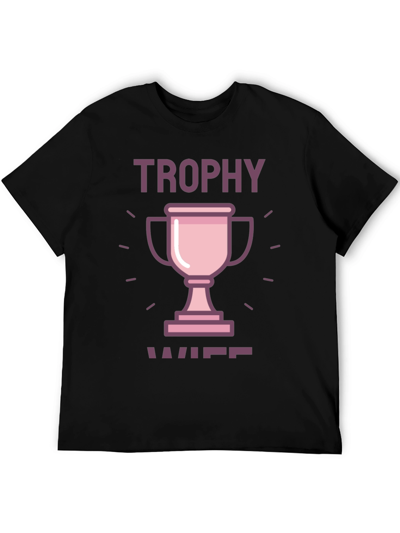Black Trophy Wife Graphic Tee view 5