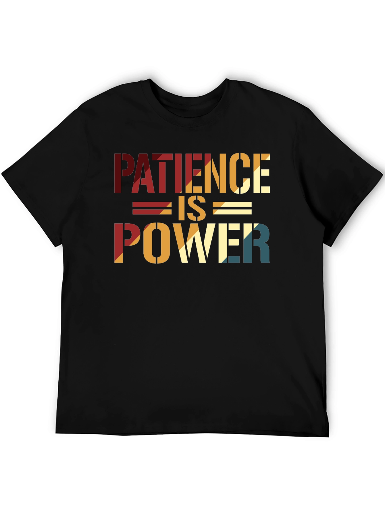 Black Patience is Power Graphic Tee view 5