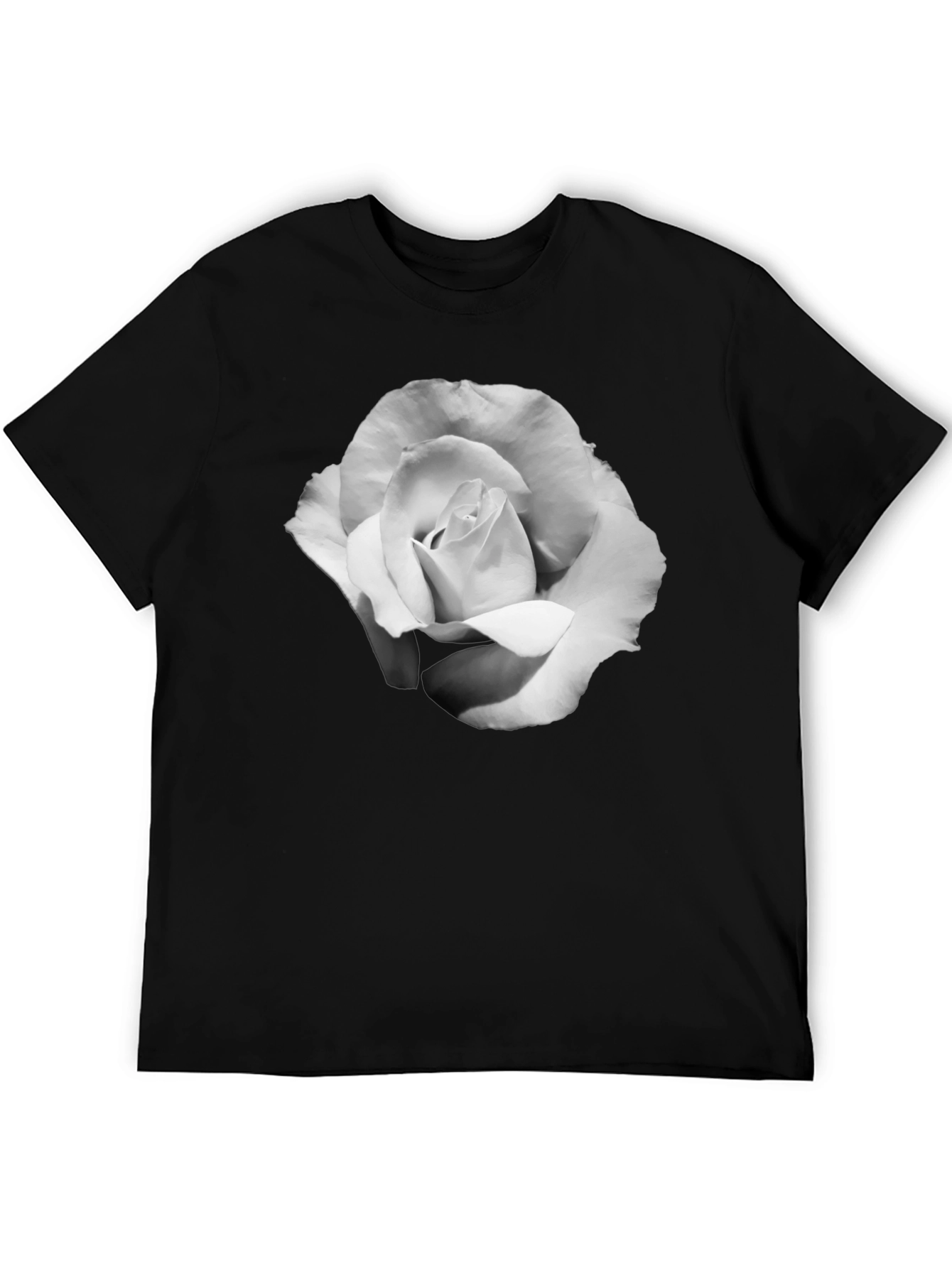 Black Black Rose Graphic T-Shirt view 5