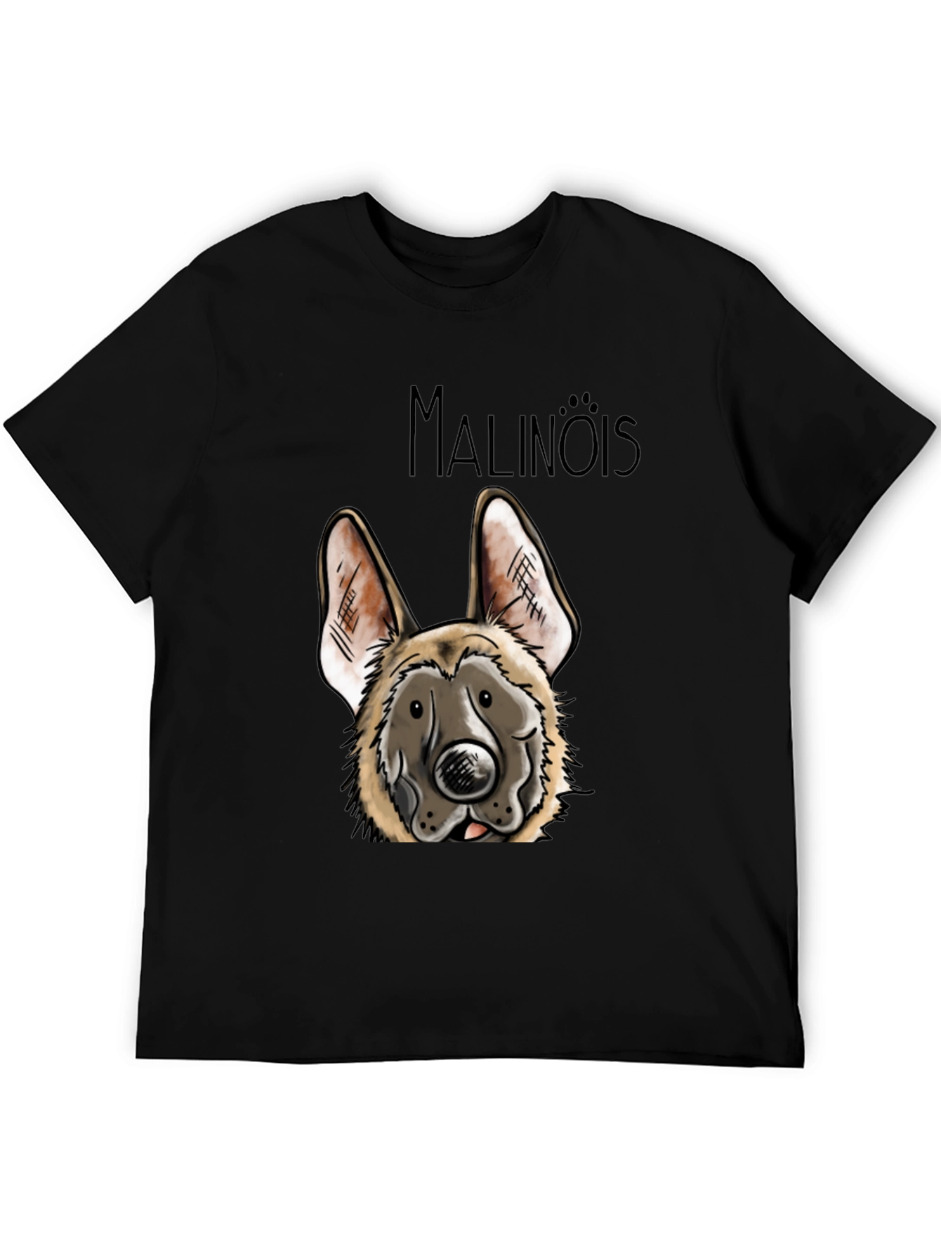 Malinois Dog Breed T-Shirt, Belgian Shepherd Tee - 5