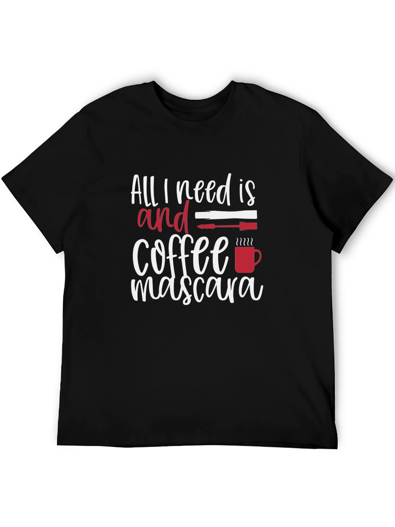 Black Coffee & Mascara Graphic Tee view 5