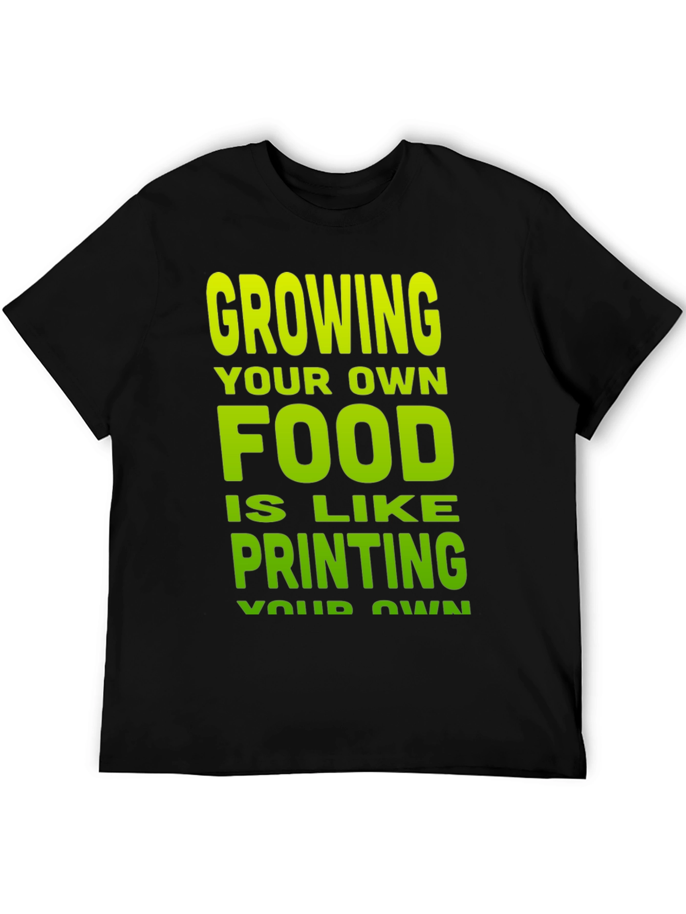 Grow Your Own Food T-Shirt - 5