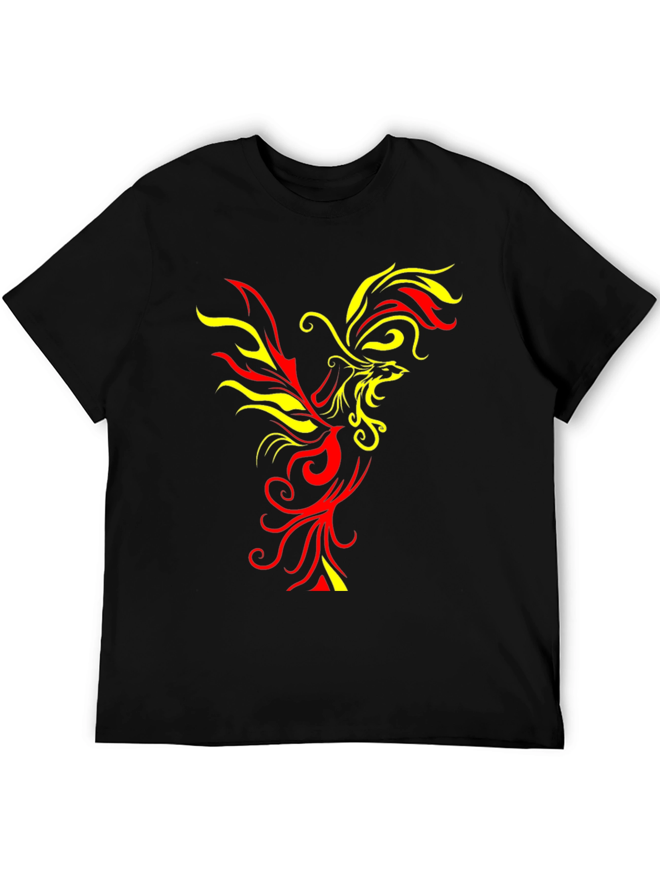 Fiery Phoenix Graphic T-Shirt - Bold & Unique Design - 5