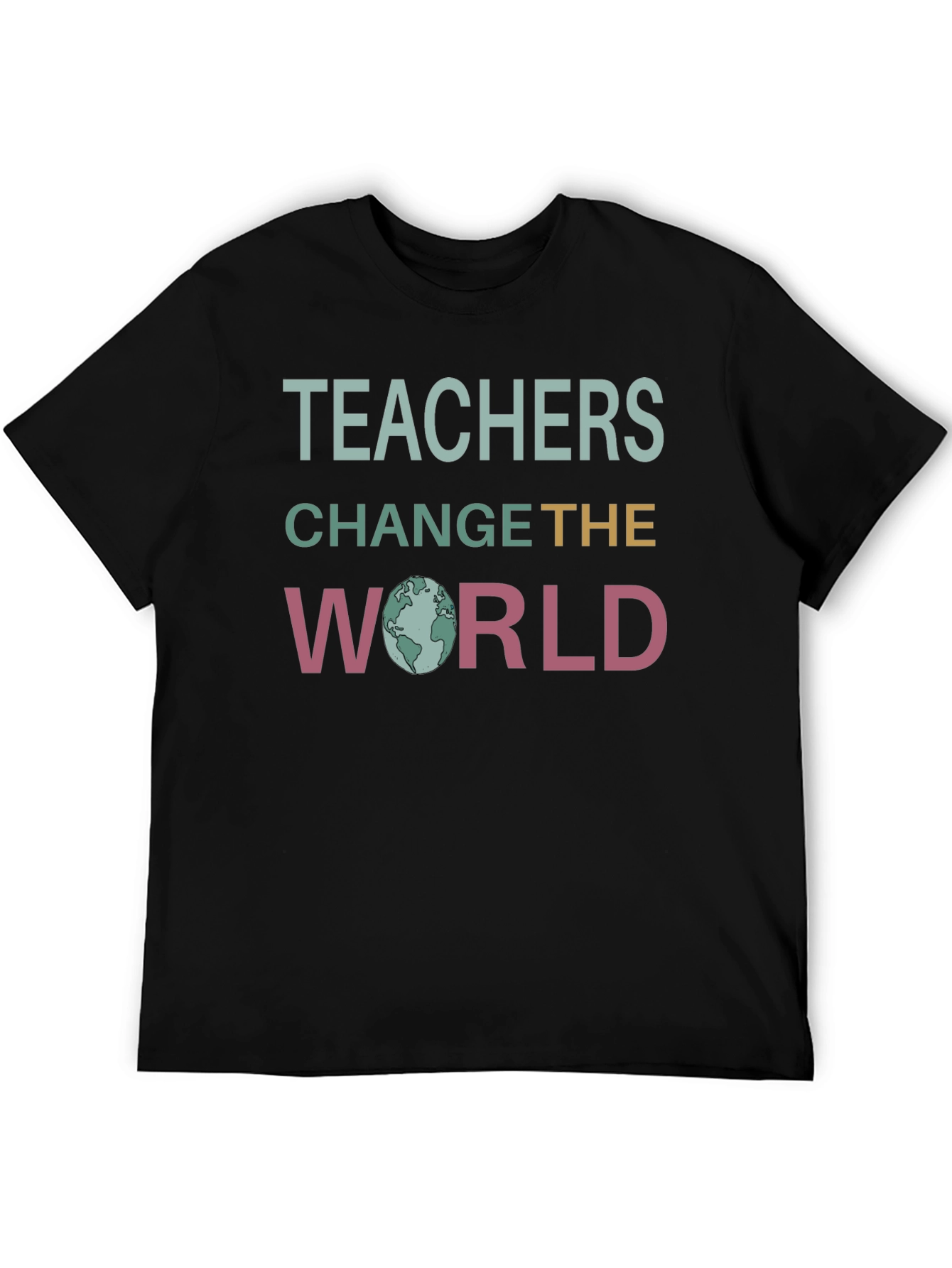 Black Teachers Change The World T-Shirt view 5