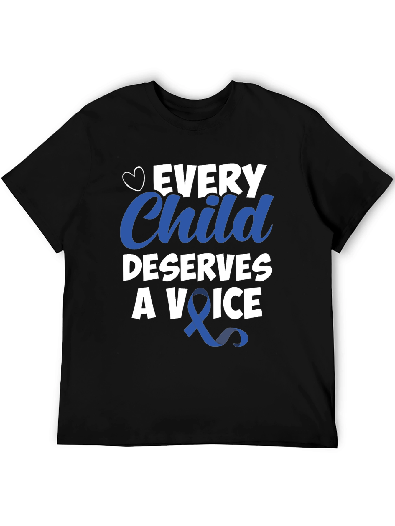 Black Every Child Deserves a Voice T-Shirt view 5