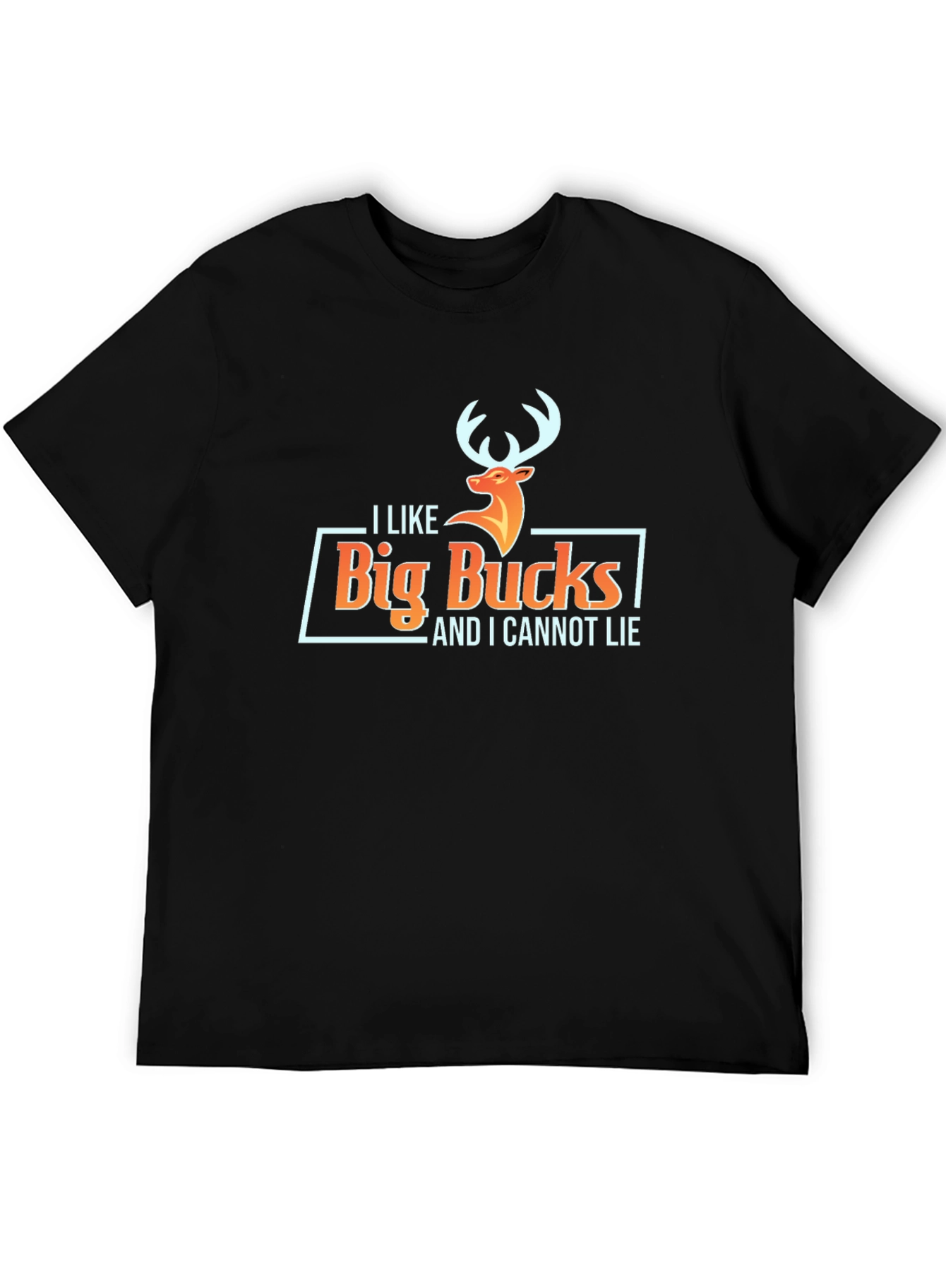 Black I Like Big Bucks T-Shirt view 5