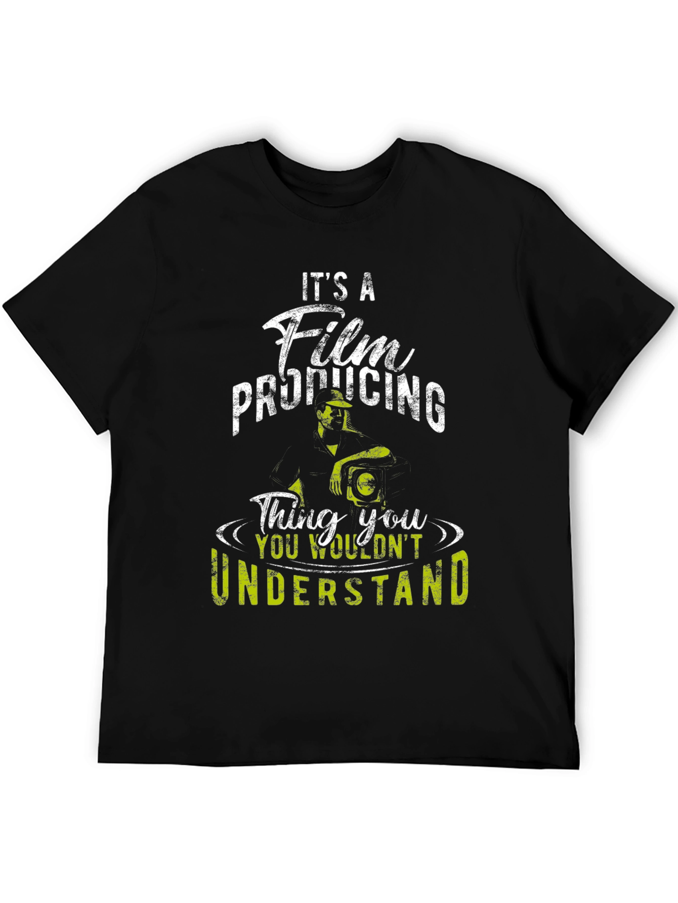 Black Film Producing T-Shirt - You Wouldn't Understand view 5