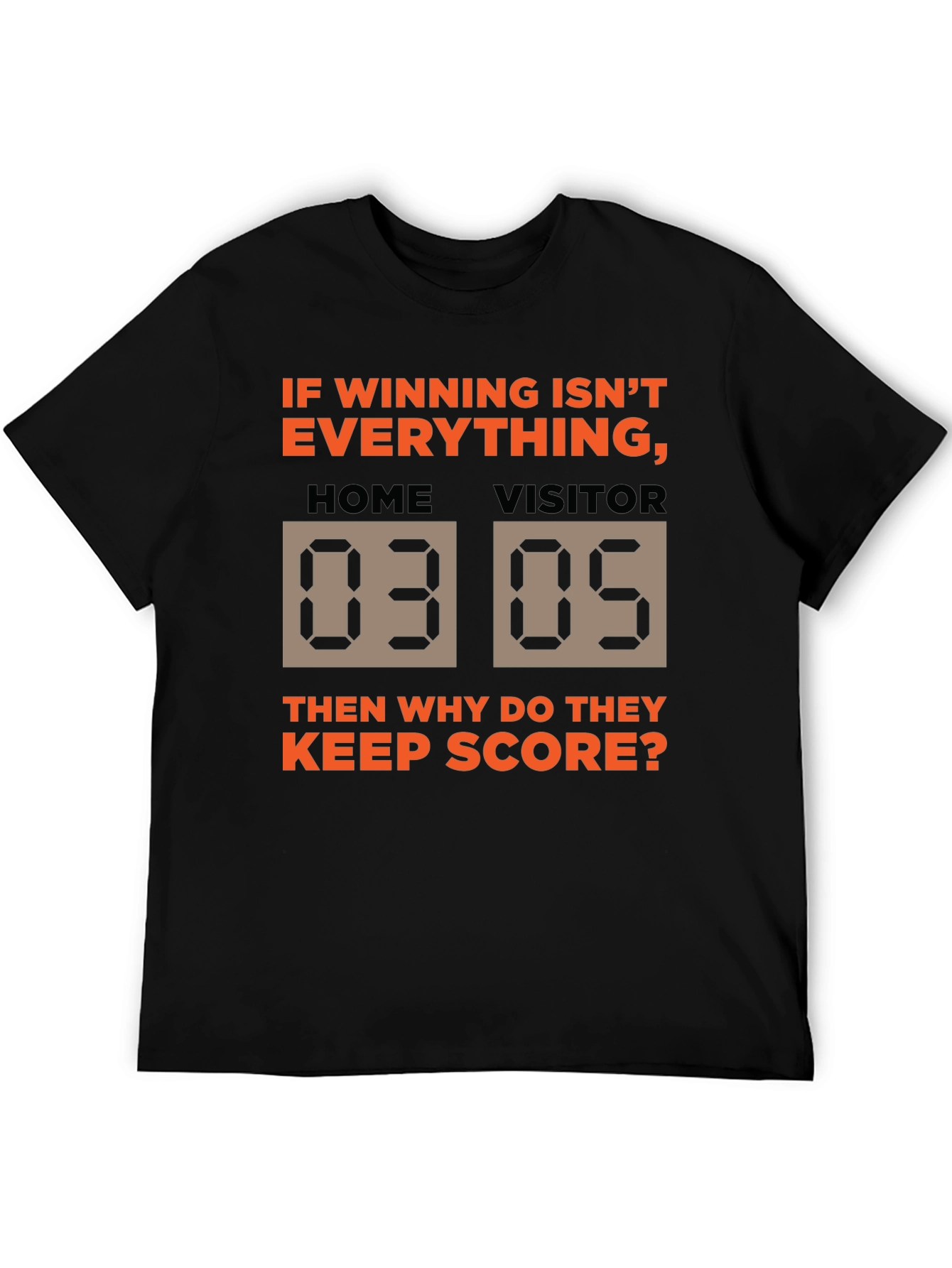 Black Winning Isn't Everything T-Shirt view 5