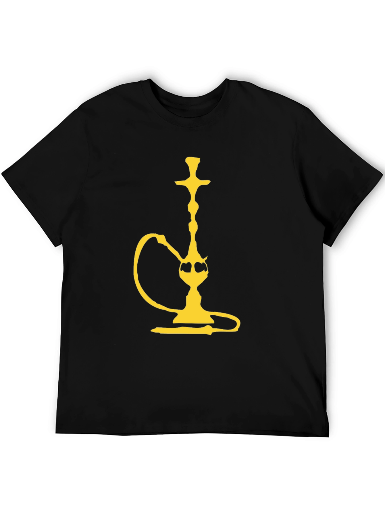 Black Hookah Graphic Tee - Black view 5