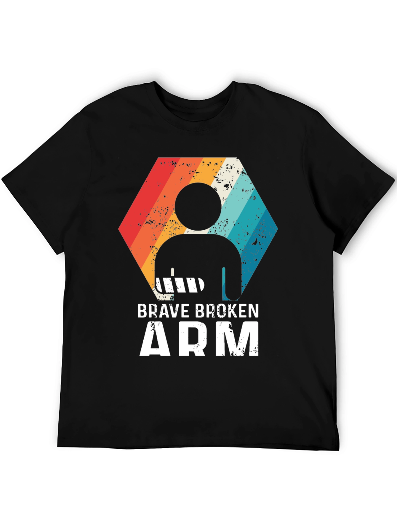 Black Brave Broken Arm T-Shirt view 5