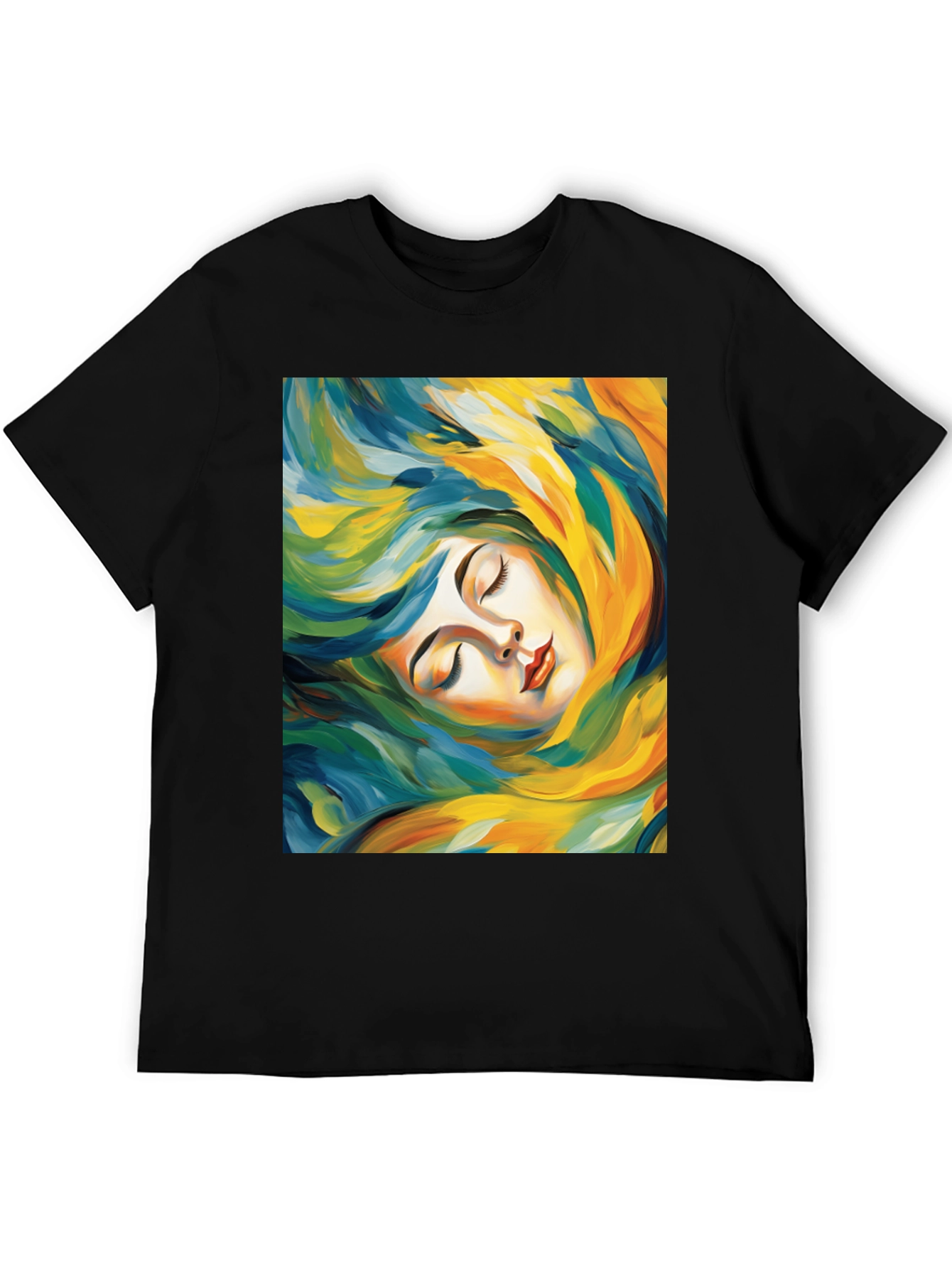 Black Dreamscape Graphic Tee view 5