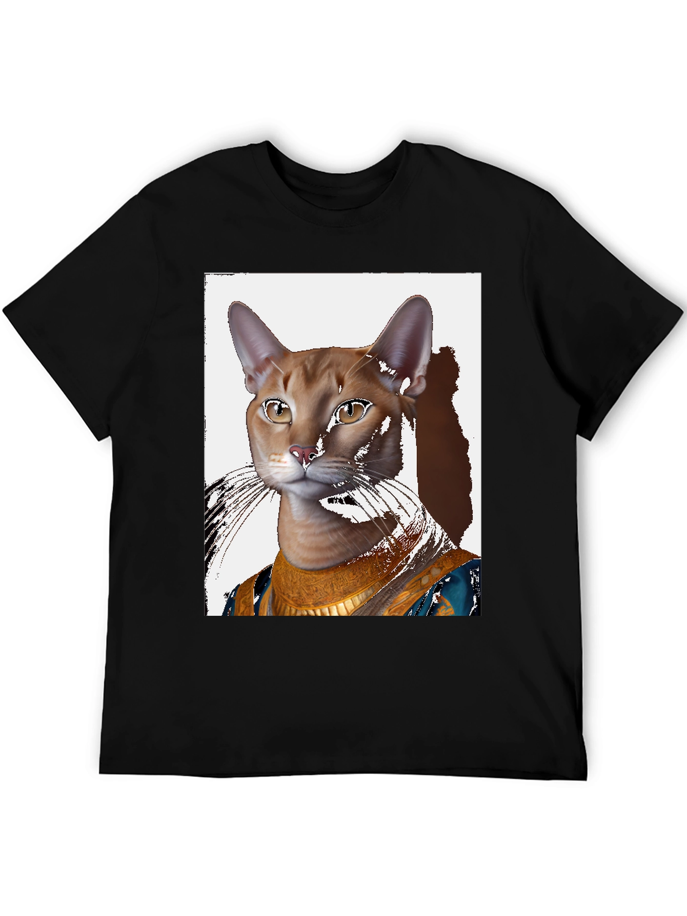 Black Cat King T-Shirt view 5