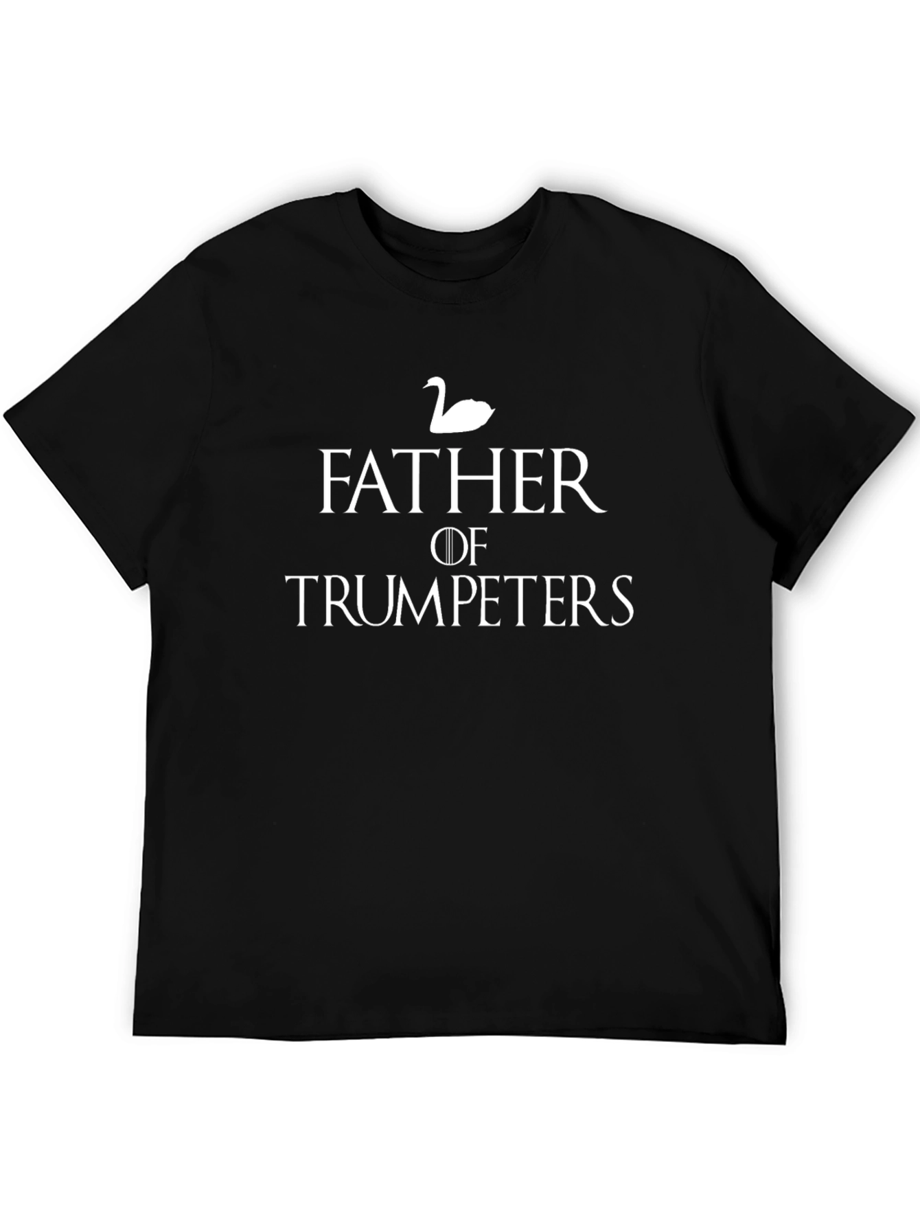 Black Father of Trumpeters Swan T-Shirt - Game of Thrones Style view 5