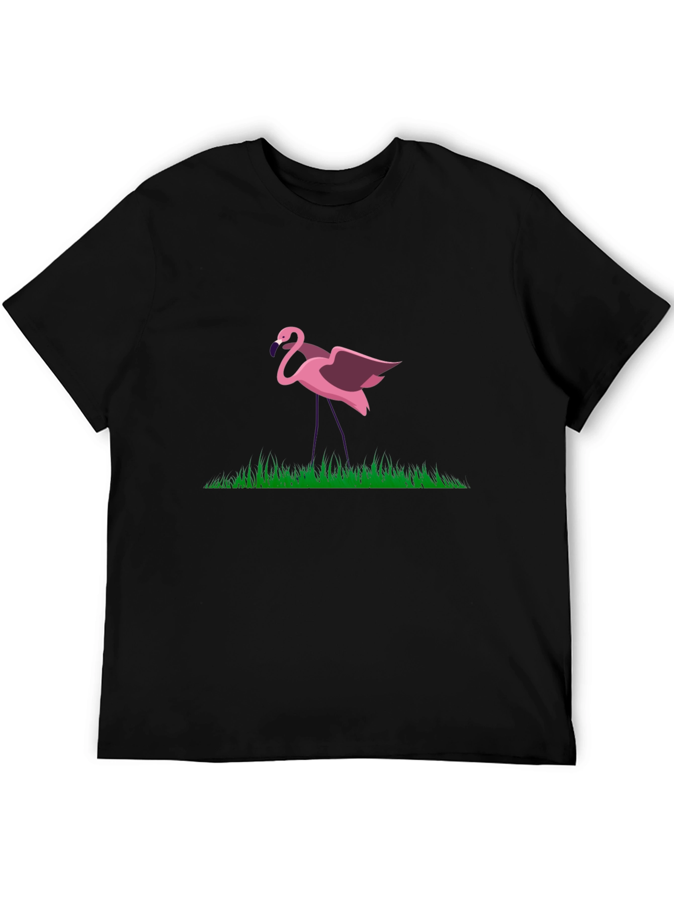 Black Flamingo Graphic Tee - 5