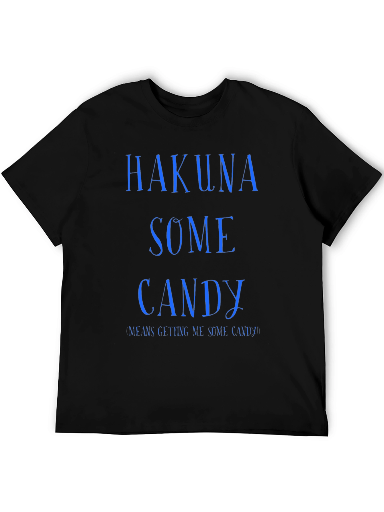 Black Hakuna Some Candy Graphic T-Shirt view 5