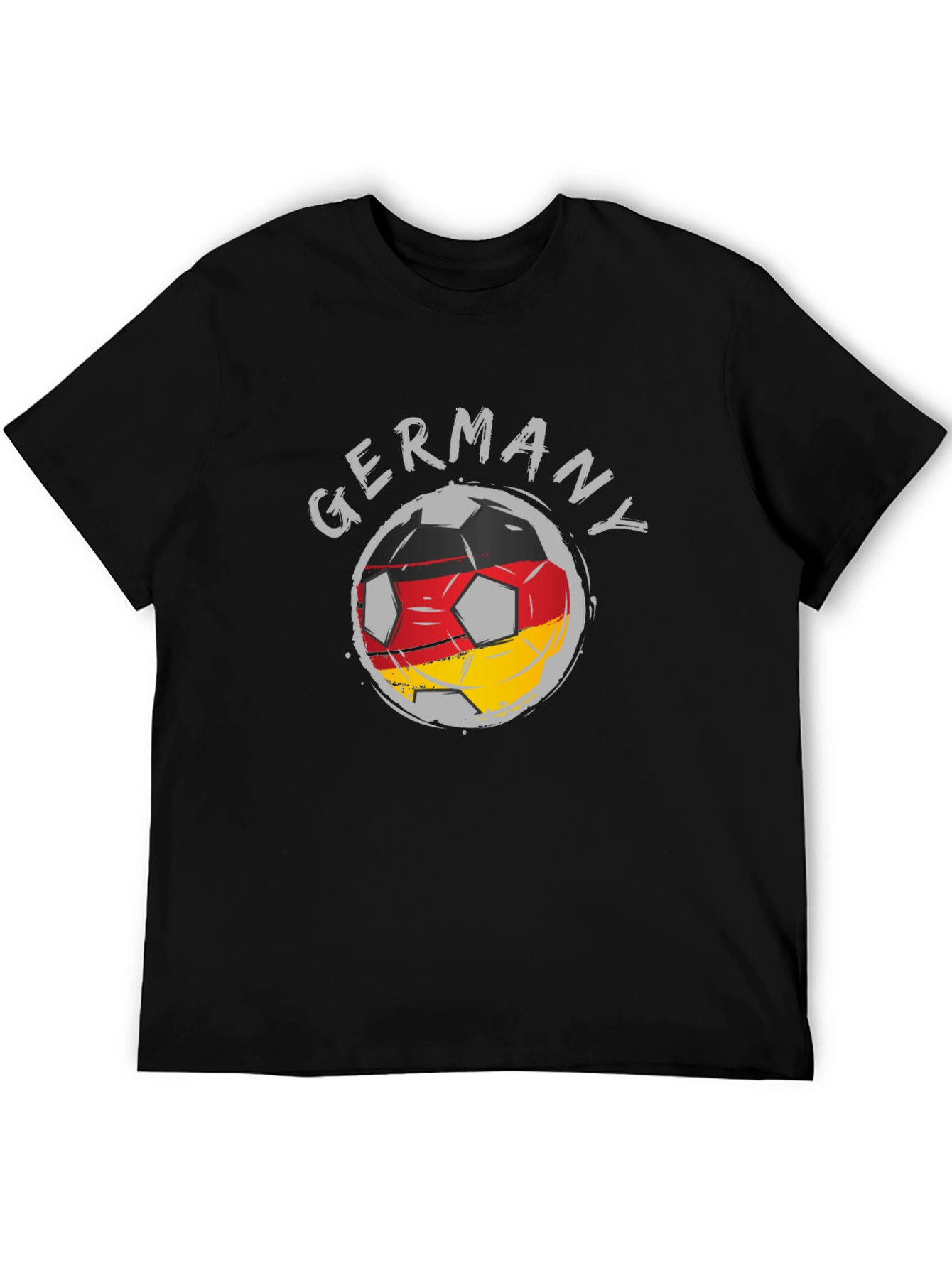 Black Germany Soccer T-Shirt view 5
