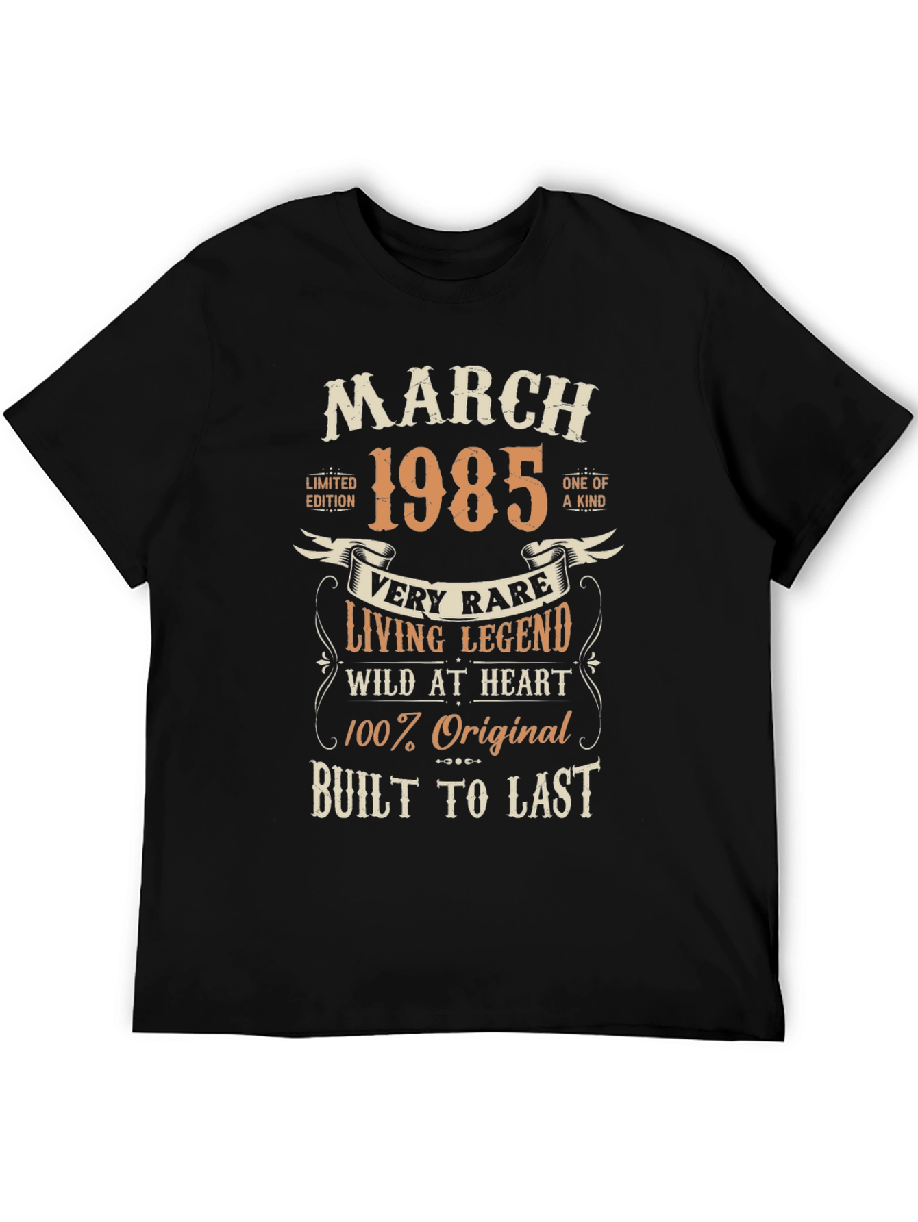 Black March 1985 Legend T-Shirt view 5