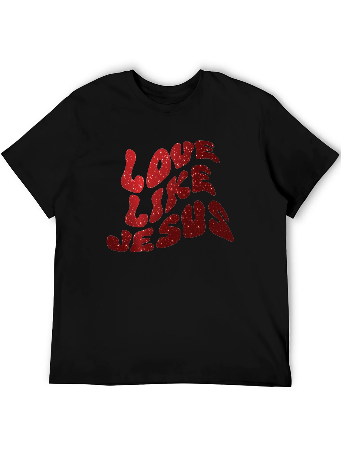 Black Love Like Jesus Graphic Tee view 5