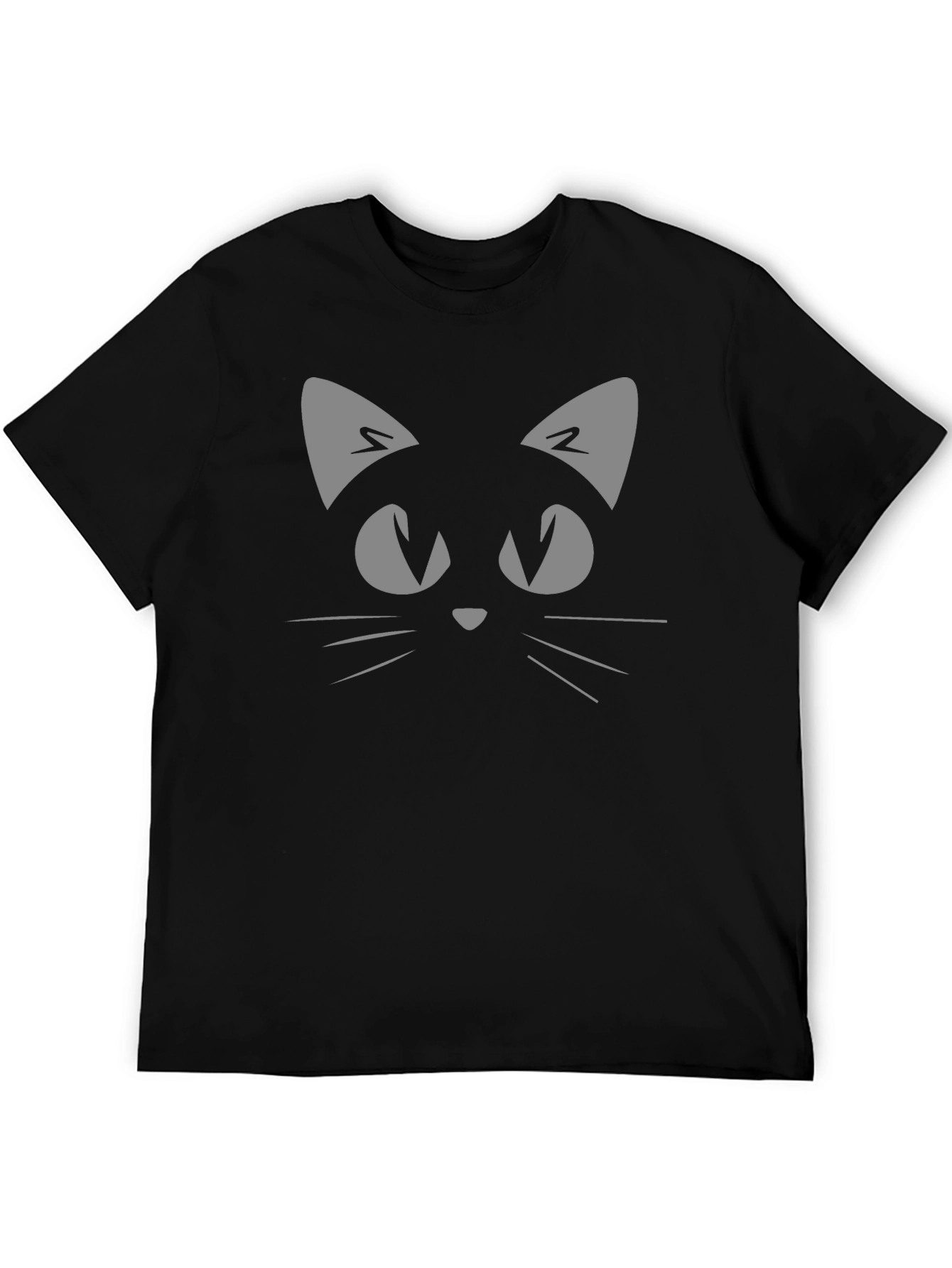 Black Black Cat Graphic T-Shirt - Men's view 5