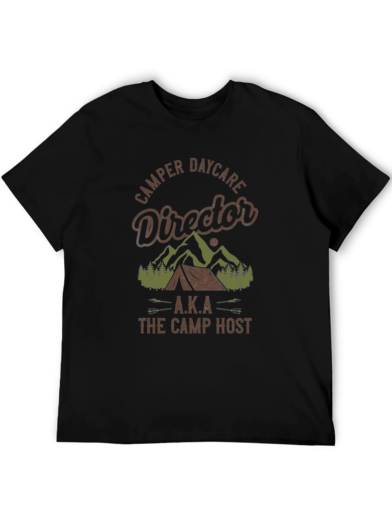 Camper Daycare Director Camp Host T-Shirt - 5