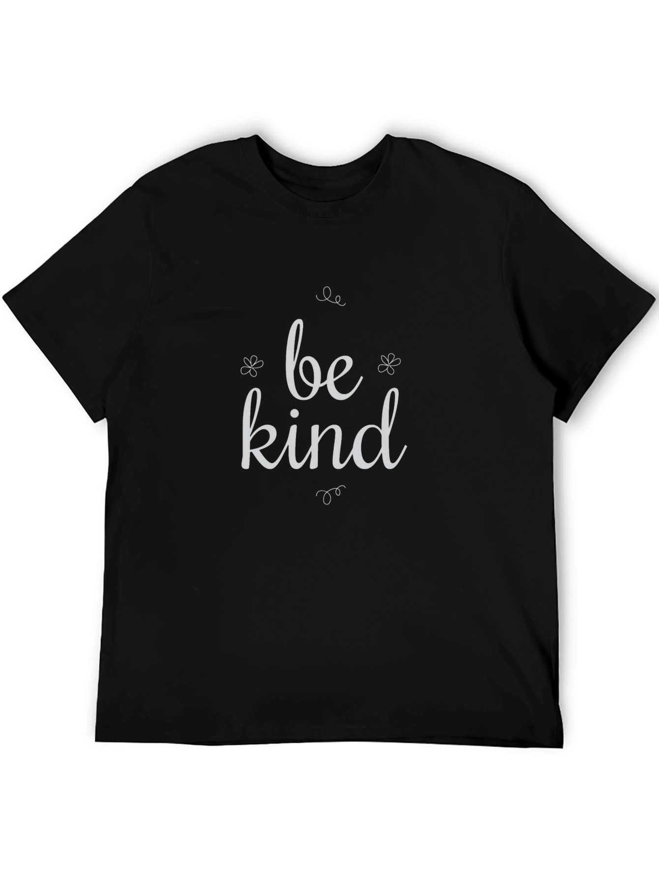 Black Be Kind Graphic T-Shirt - Soft Cotton Blend view 5