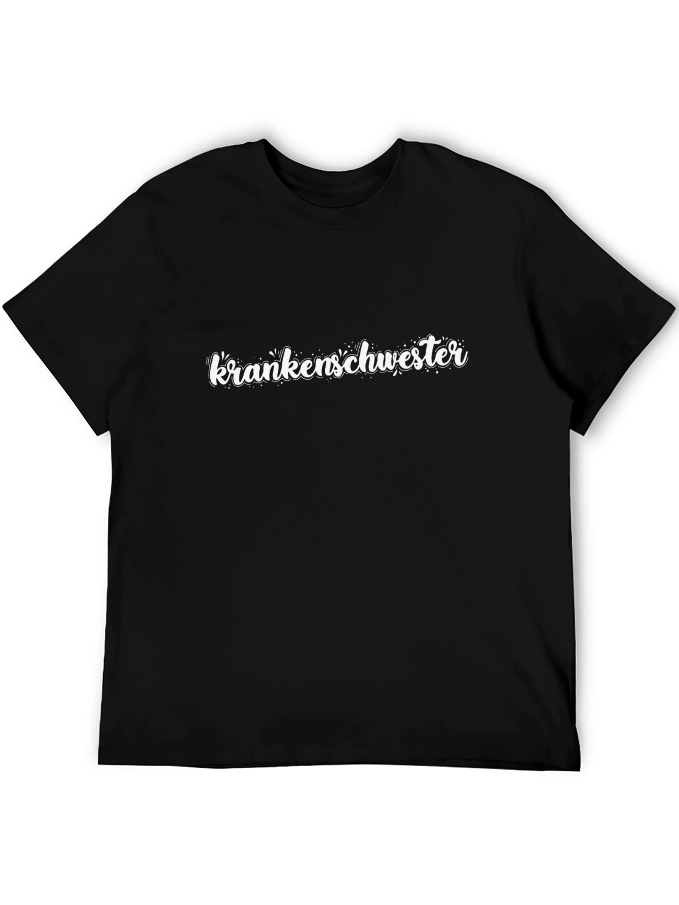Black Krankenschwester T-Shirt - Nurse Gift view 5