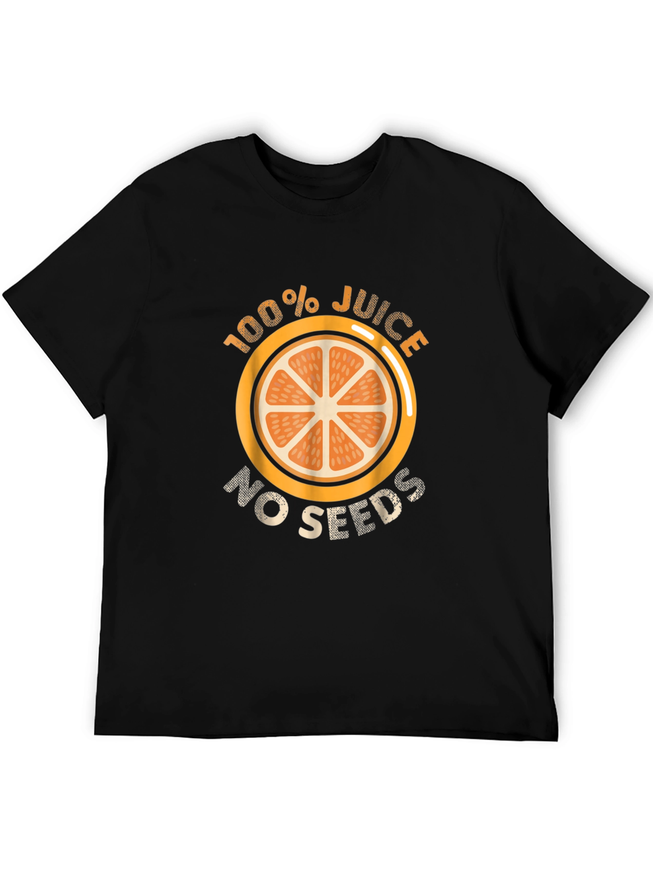 Black 100% Juice No Seeds Graphic Tee - Unisex view 5