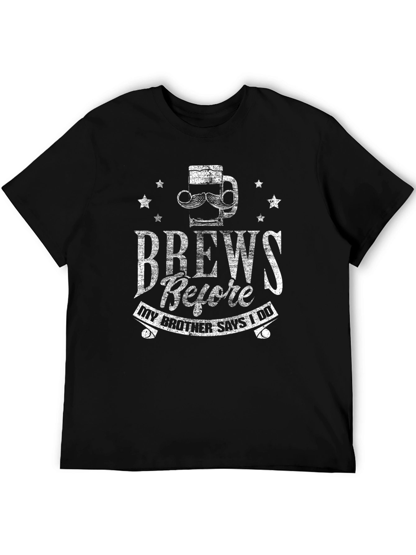 Brew Crew Groom's Brother T-Shirt - 5