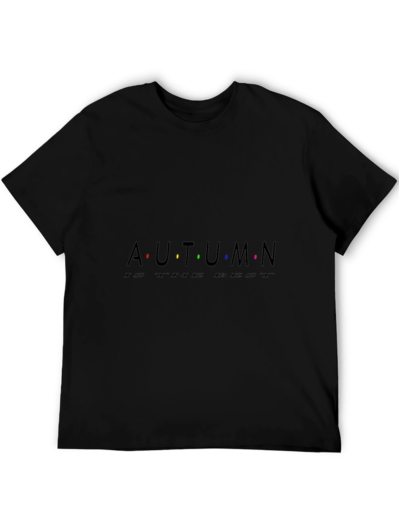 Black Autumn Is The Best T-Shirt - Fall Vibes view 5
