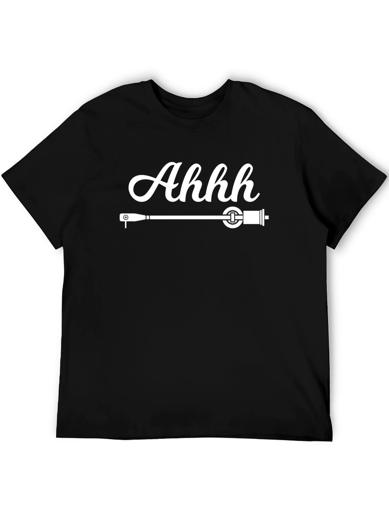 Black Ahhh Cannon T-Shirt - Funny Novelty Tee view 5