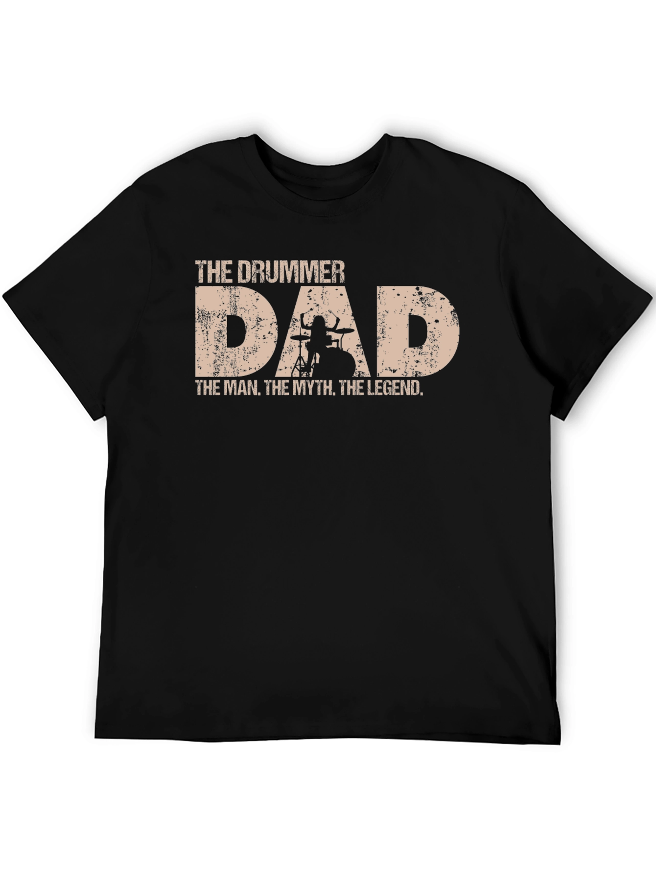 The Drummer Dad T-Shirt - Man, Myth, Legend! - 5