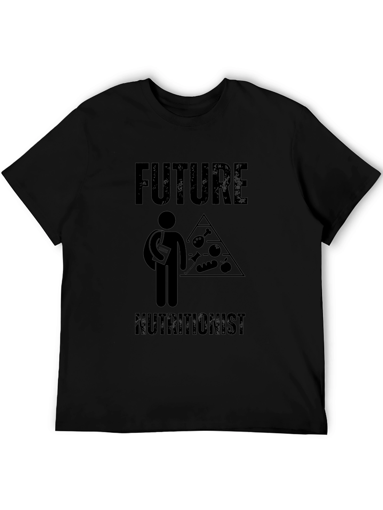 Future Nutritionist Black T-Shirt - 5