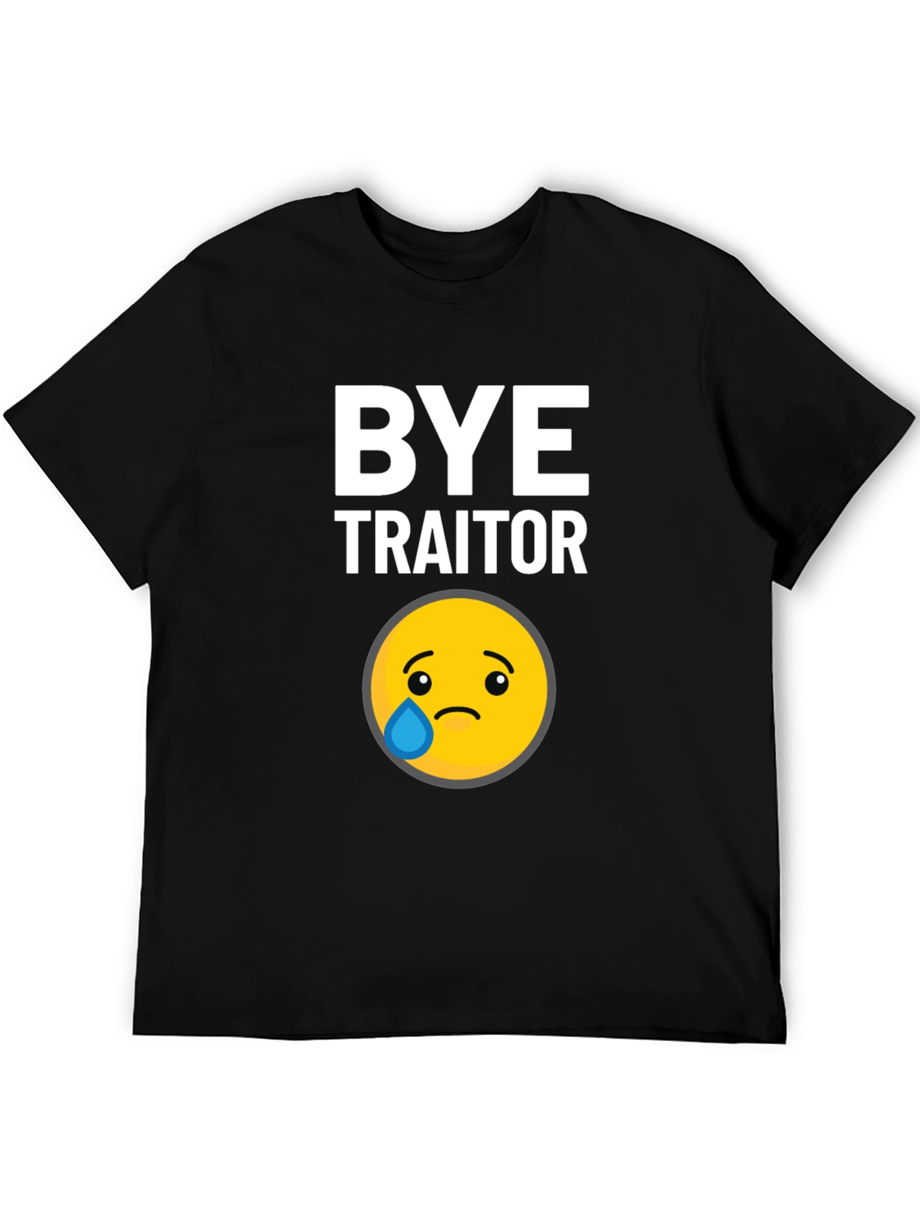Black Bye Traitor T-Shirt view 5