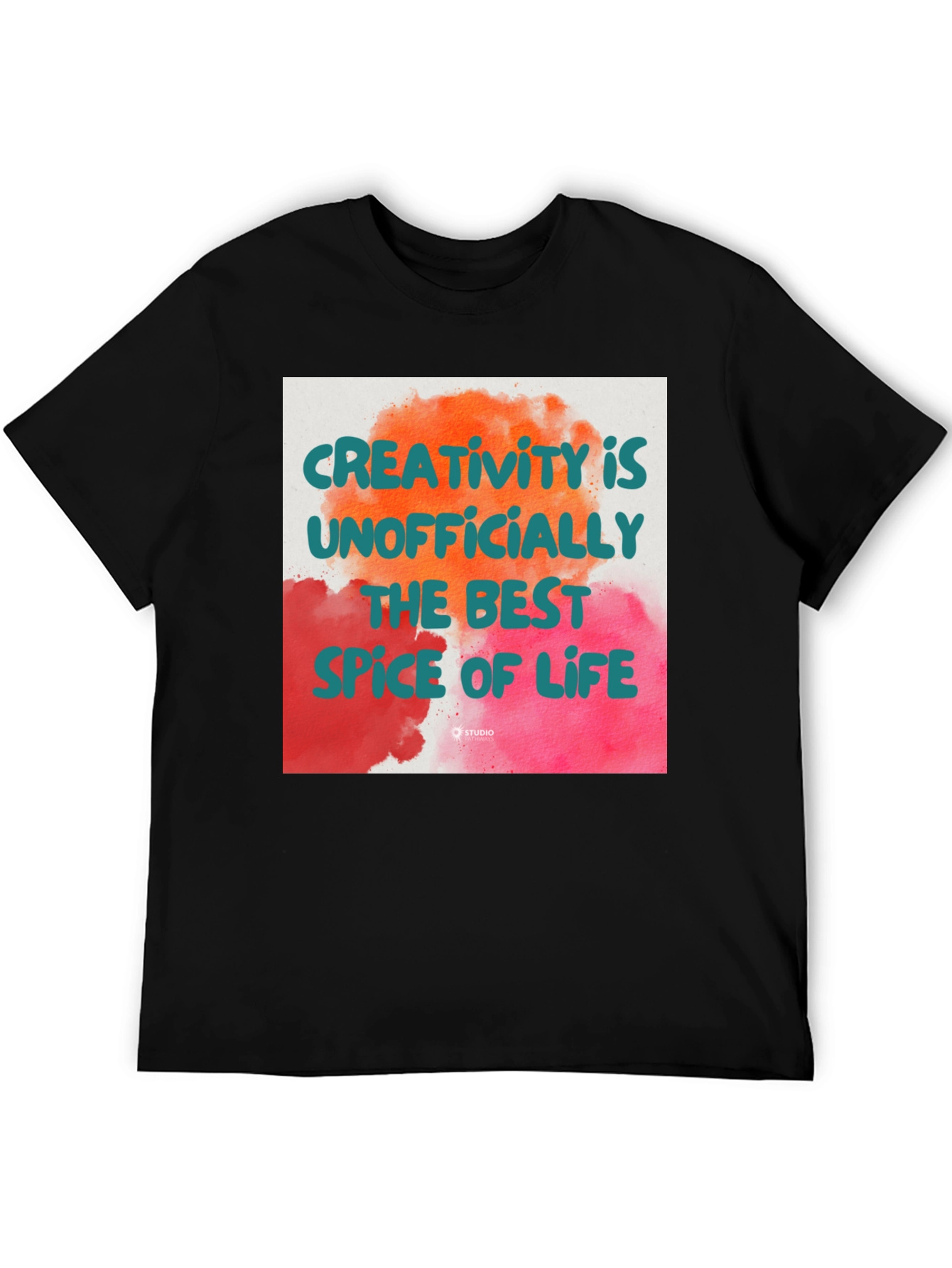 Black Creativity Spice of Life Graphic Tee view 5