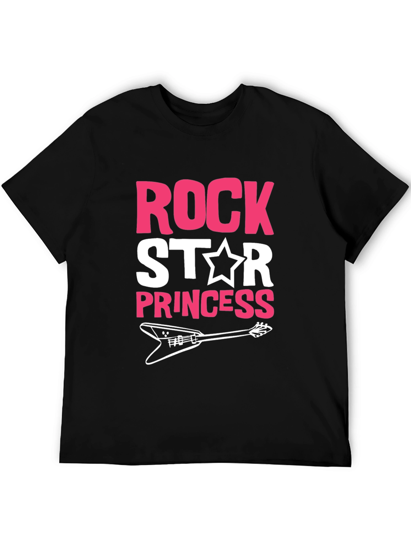 Black Rock Star Princess Graphic Tee view 5