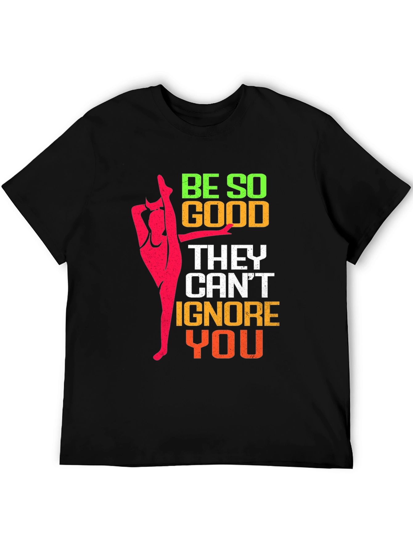 Black Be So Good Gymnastics T-Shirt view 5