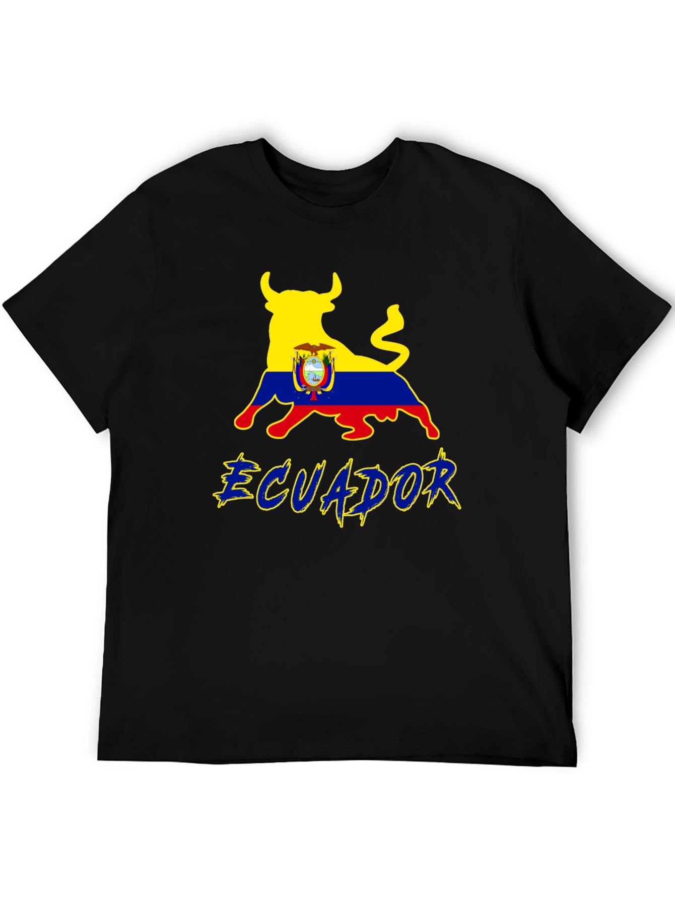 Ecuador Bull Flag T-Shirt - 5