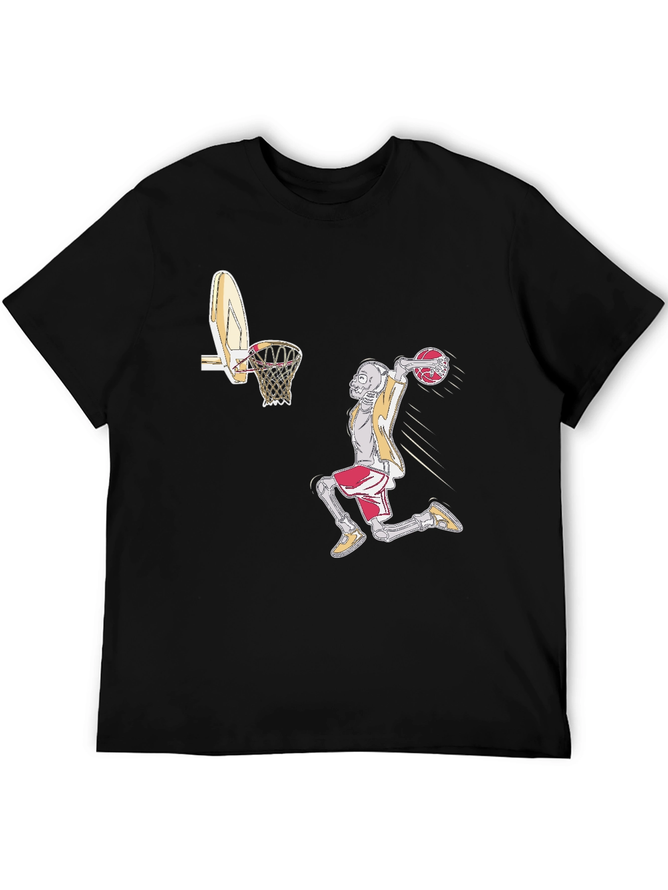Black Skeleton Dunk T-Shirt view 5
