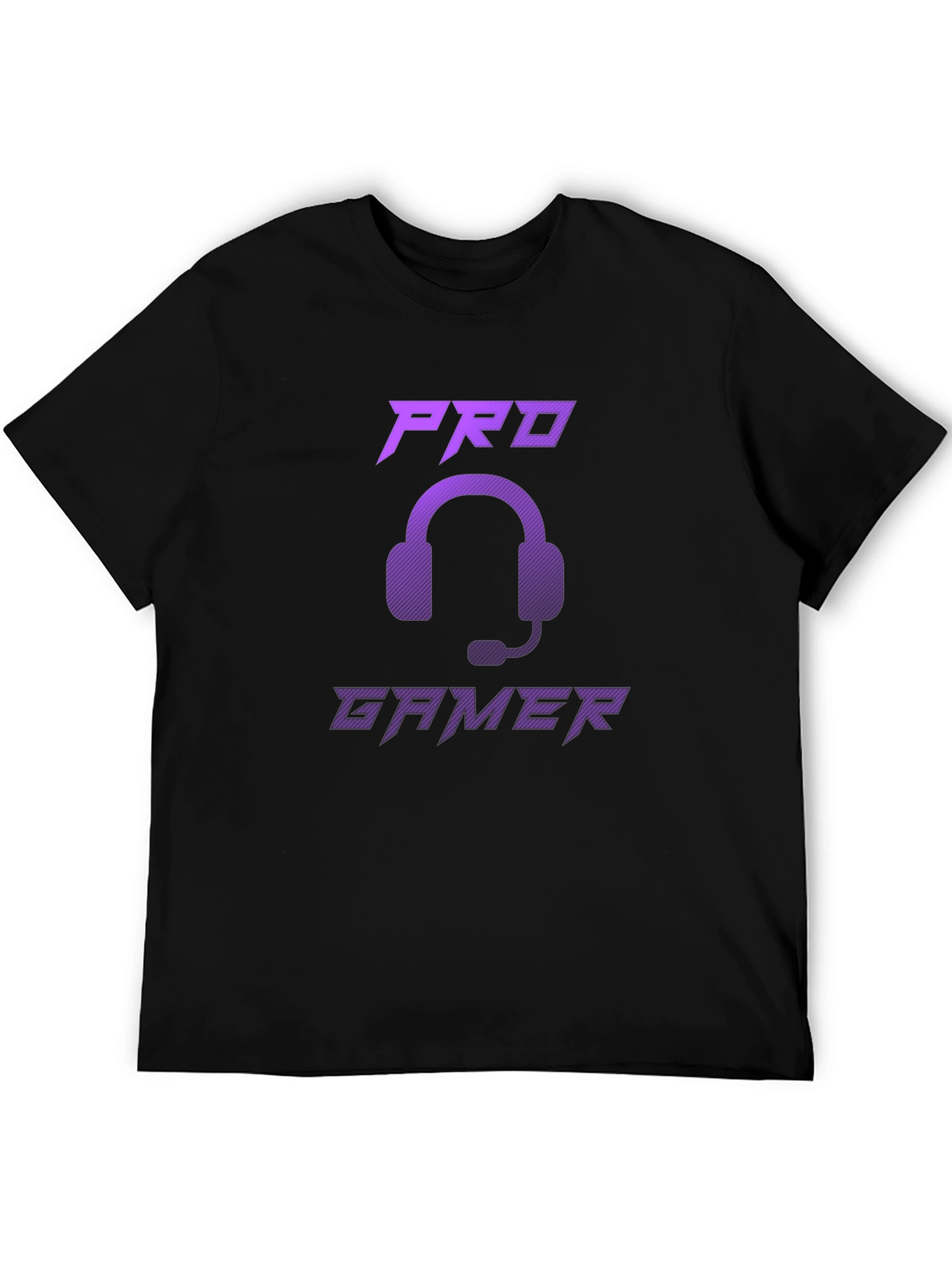 Black Pro Gamer Black T-Shirt view 5