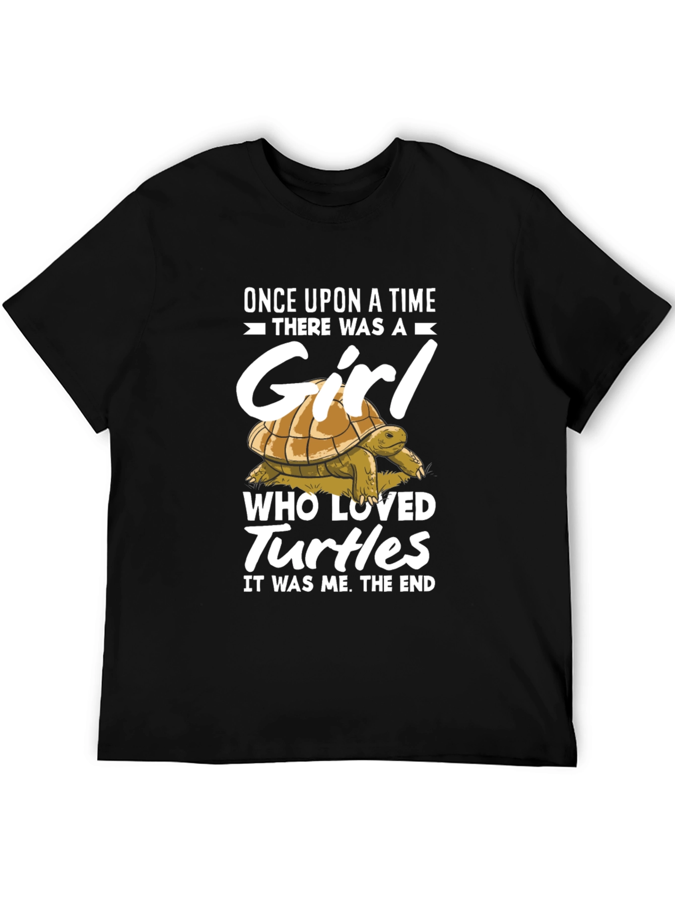 Black Turtle Lover T-Shirt - Once Upon A Time Girl's Tee view 5
