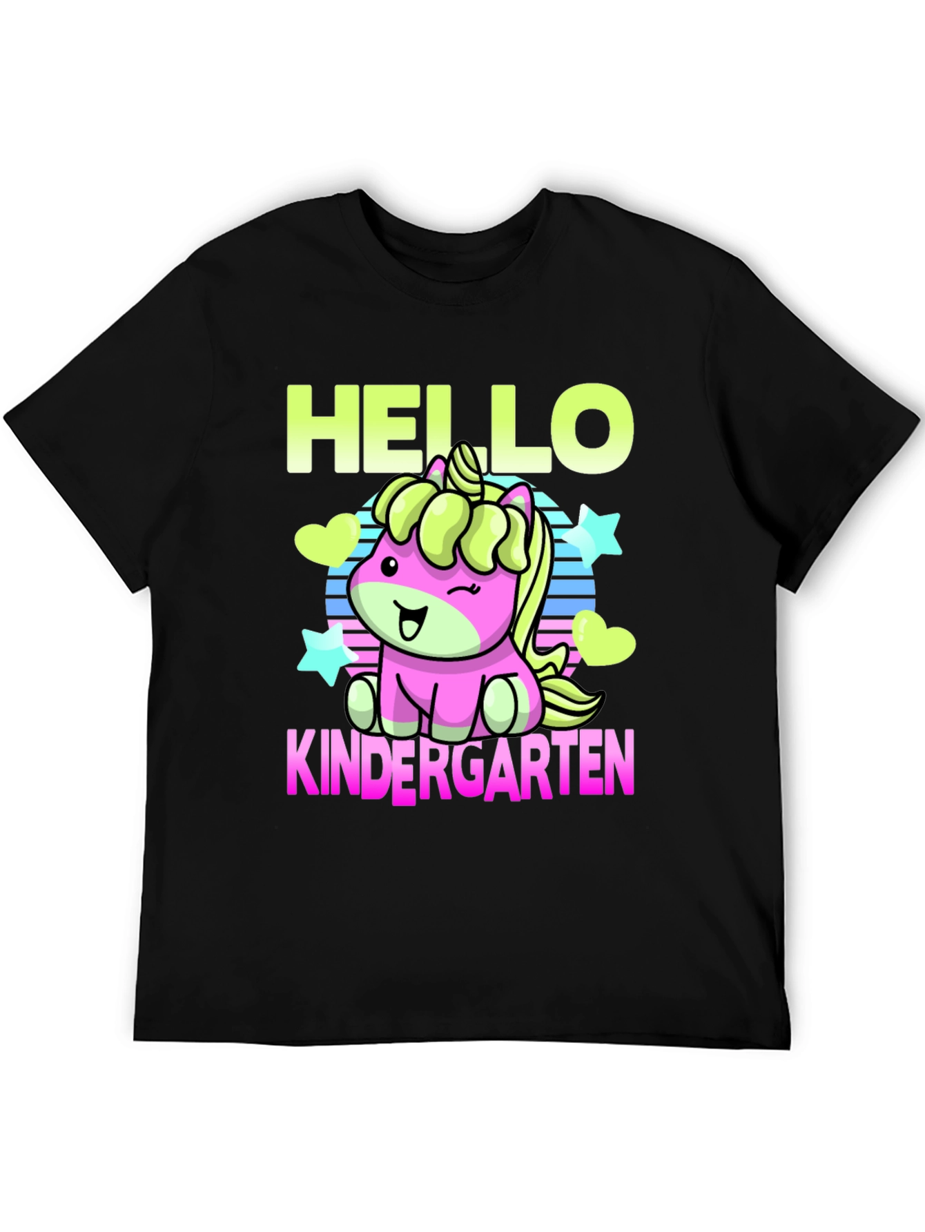 Hello Kindergarten Unicorn T-Shirt - 5