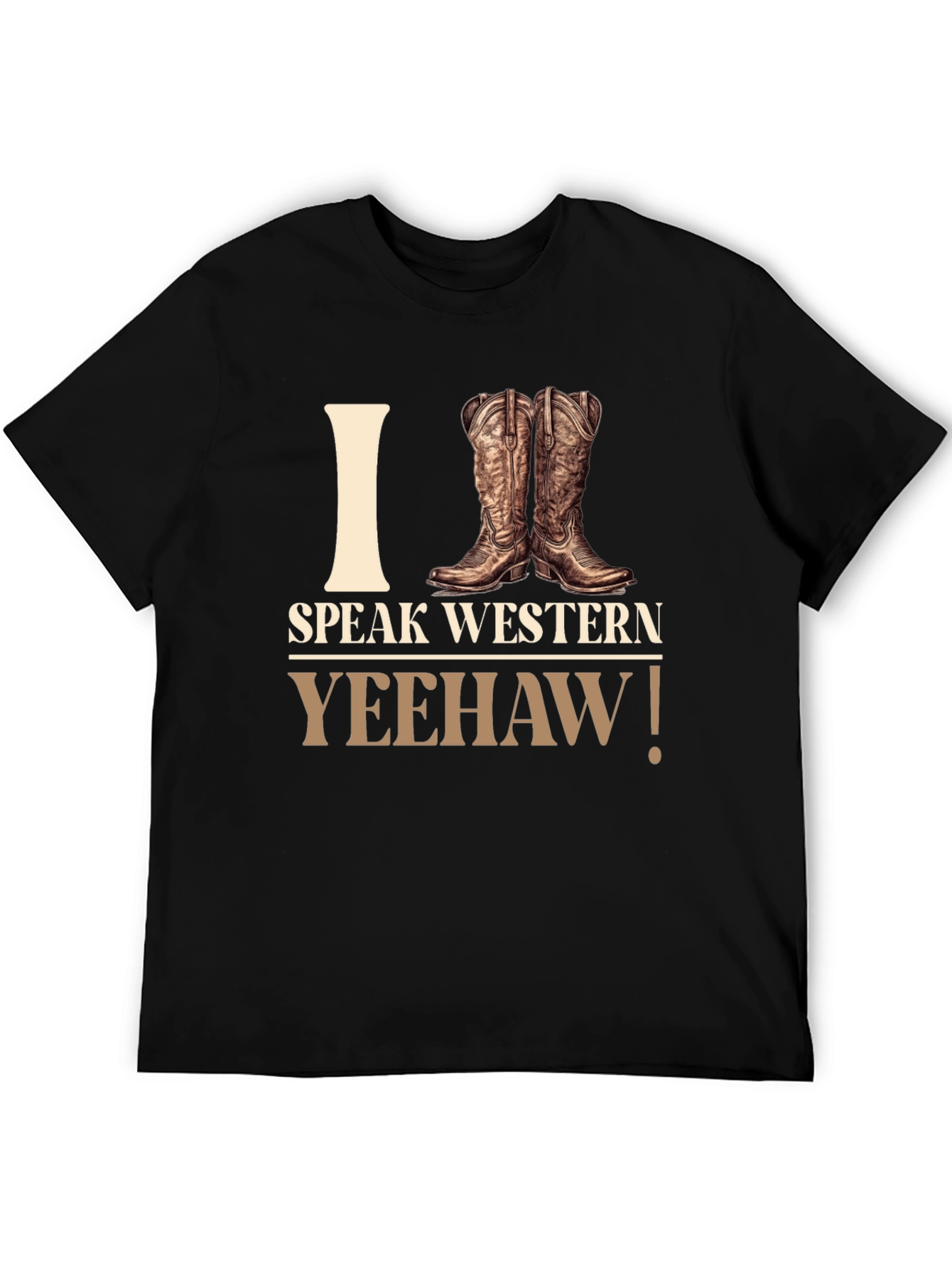 Black Western Yeehaw Graphic Tee view 5
