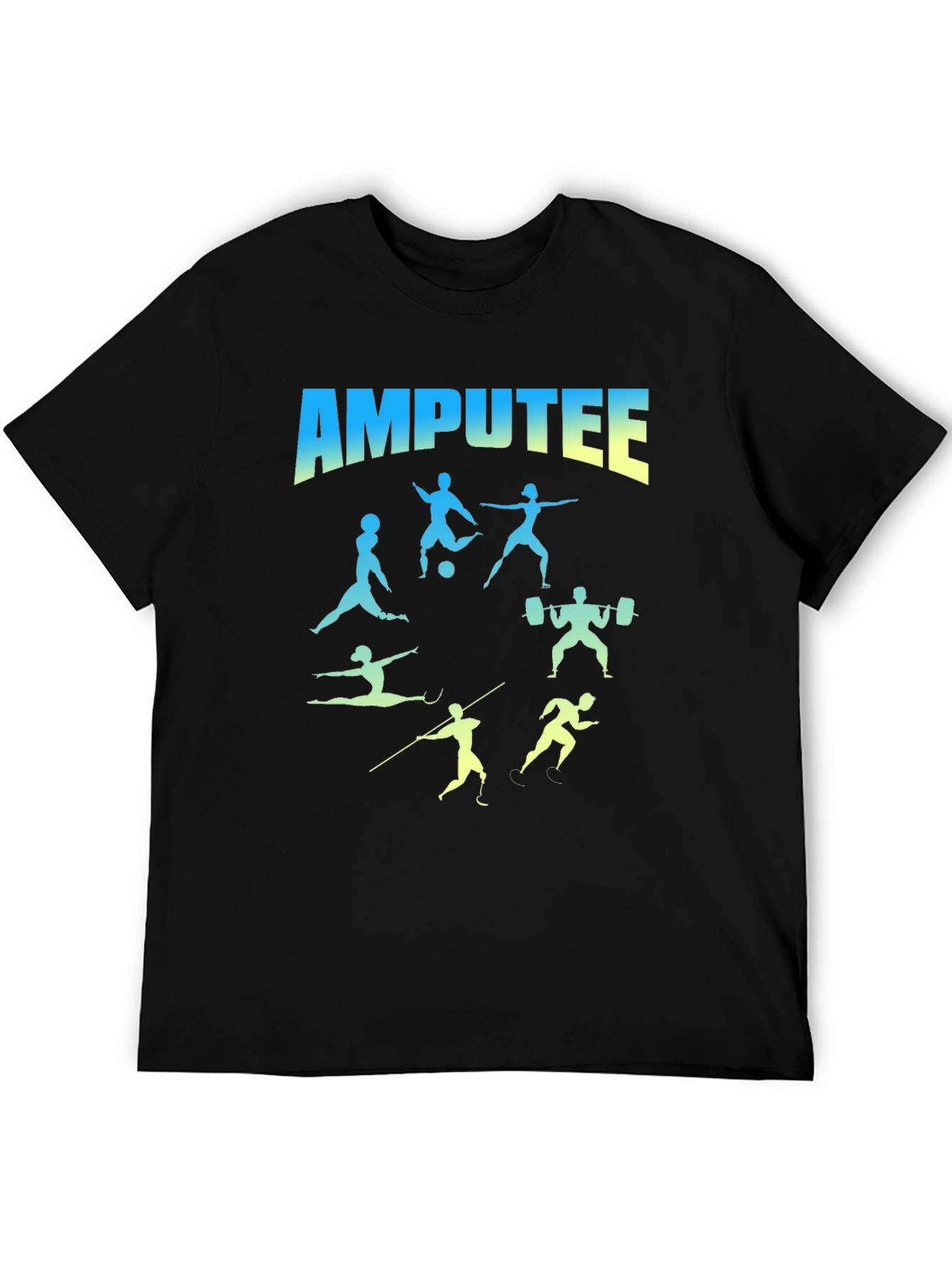 Amputee Athlete Graphic T-Shirt - 5
