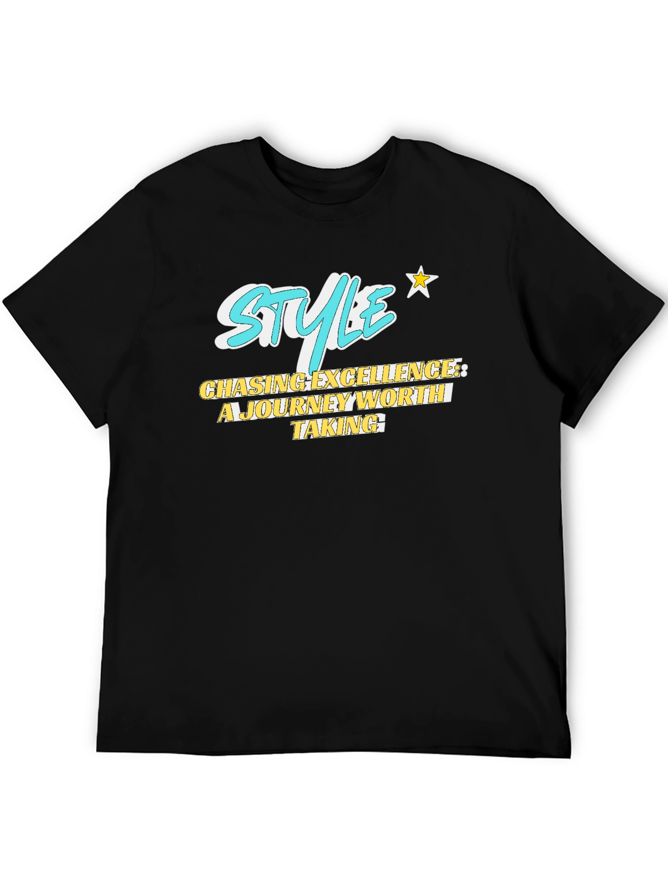 Style Chasing Excellence Graphic T-Shirt - 5