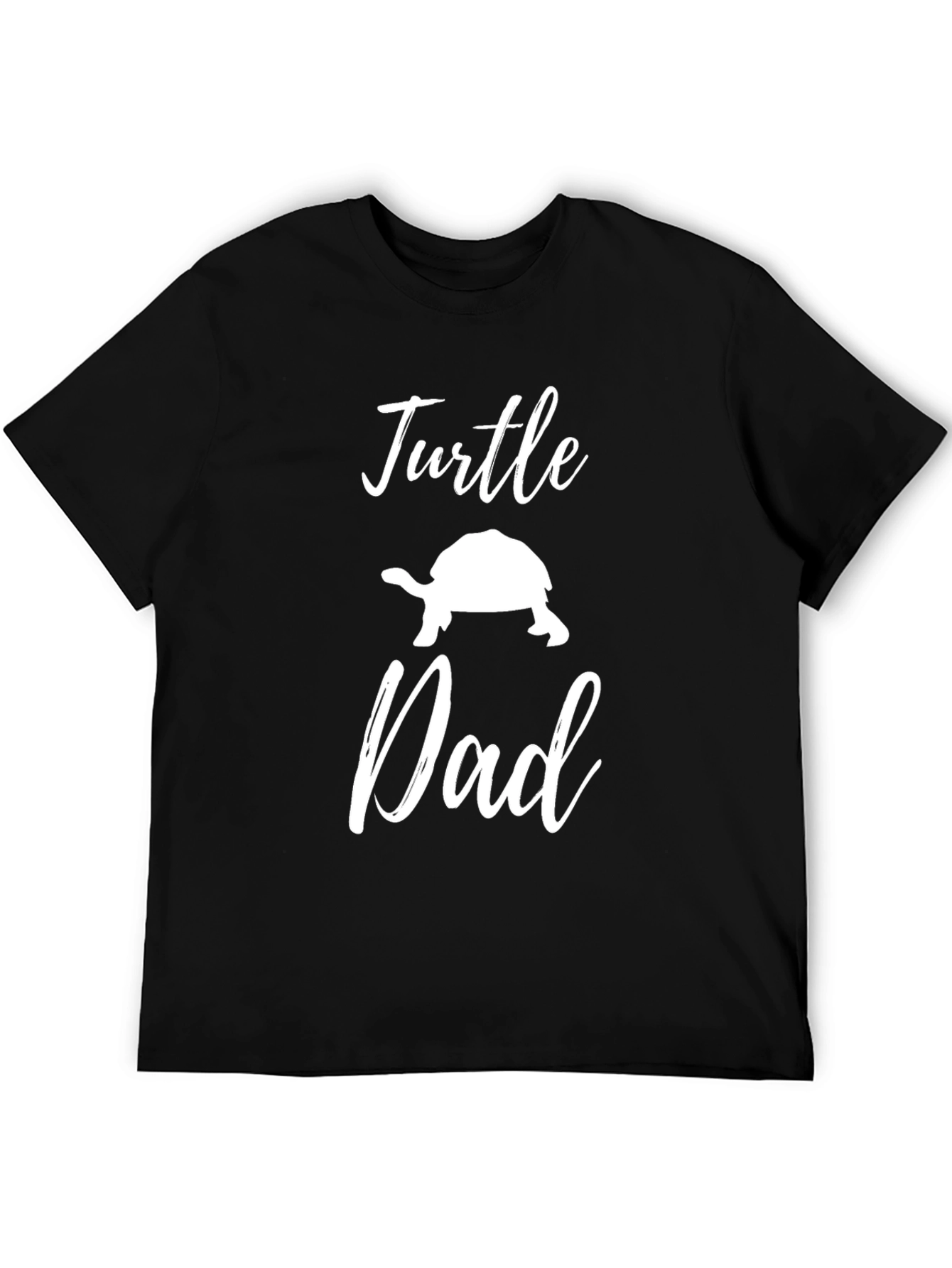 Black Turtle Dad Graphic T-Shirt view 5