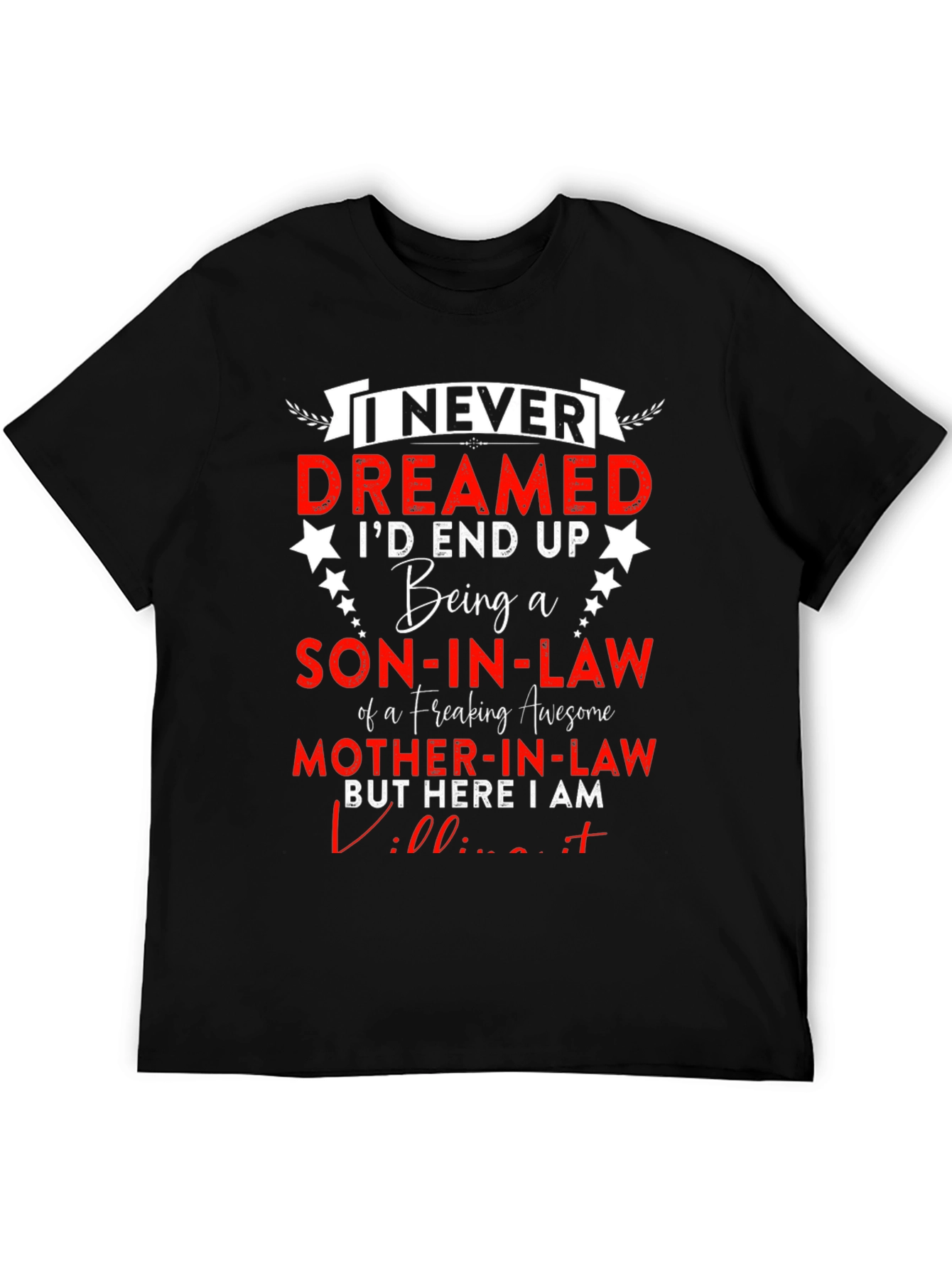 Black Son-In-Law Graphic Novelty T-Shirt view 5
