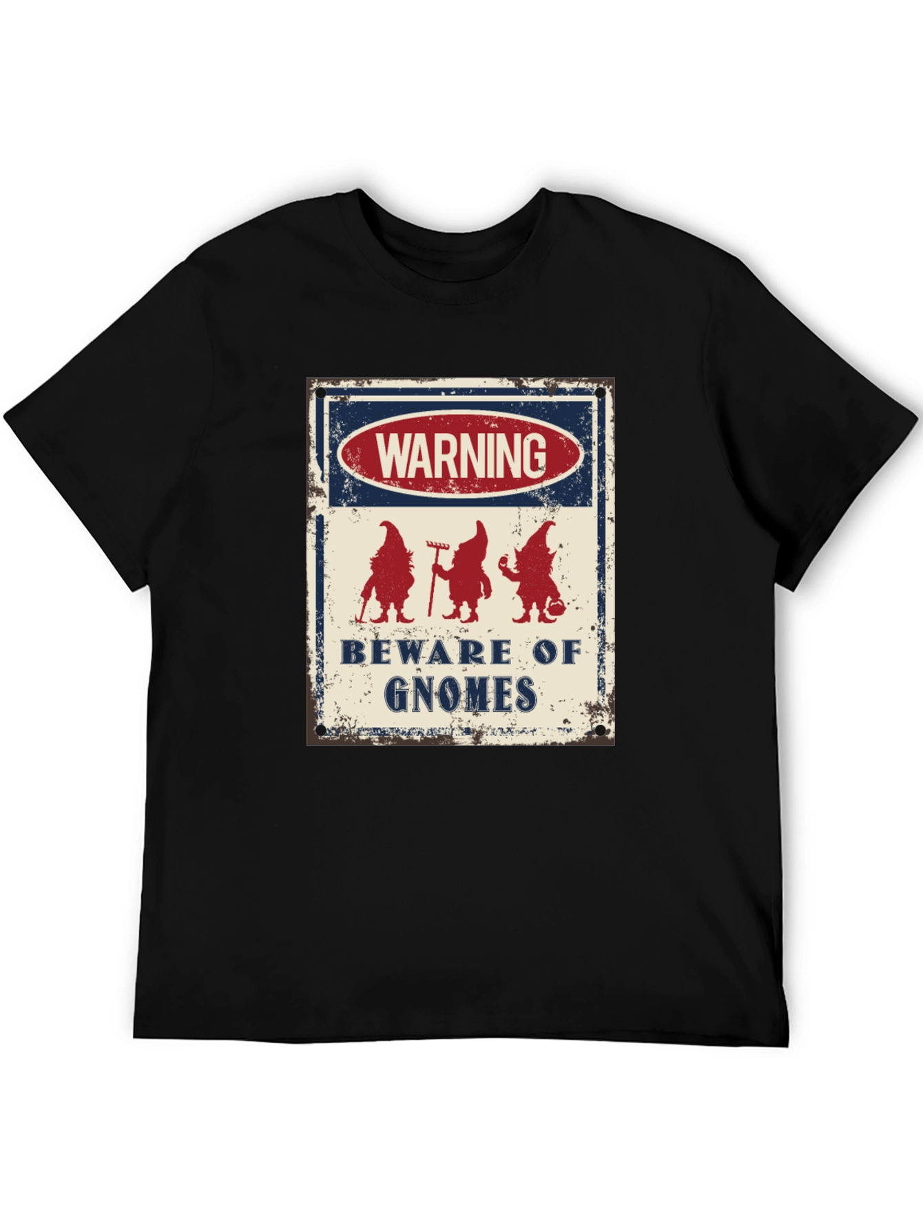 Beware of Gnomes Graphic Tee - 5
